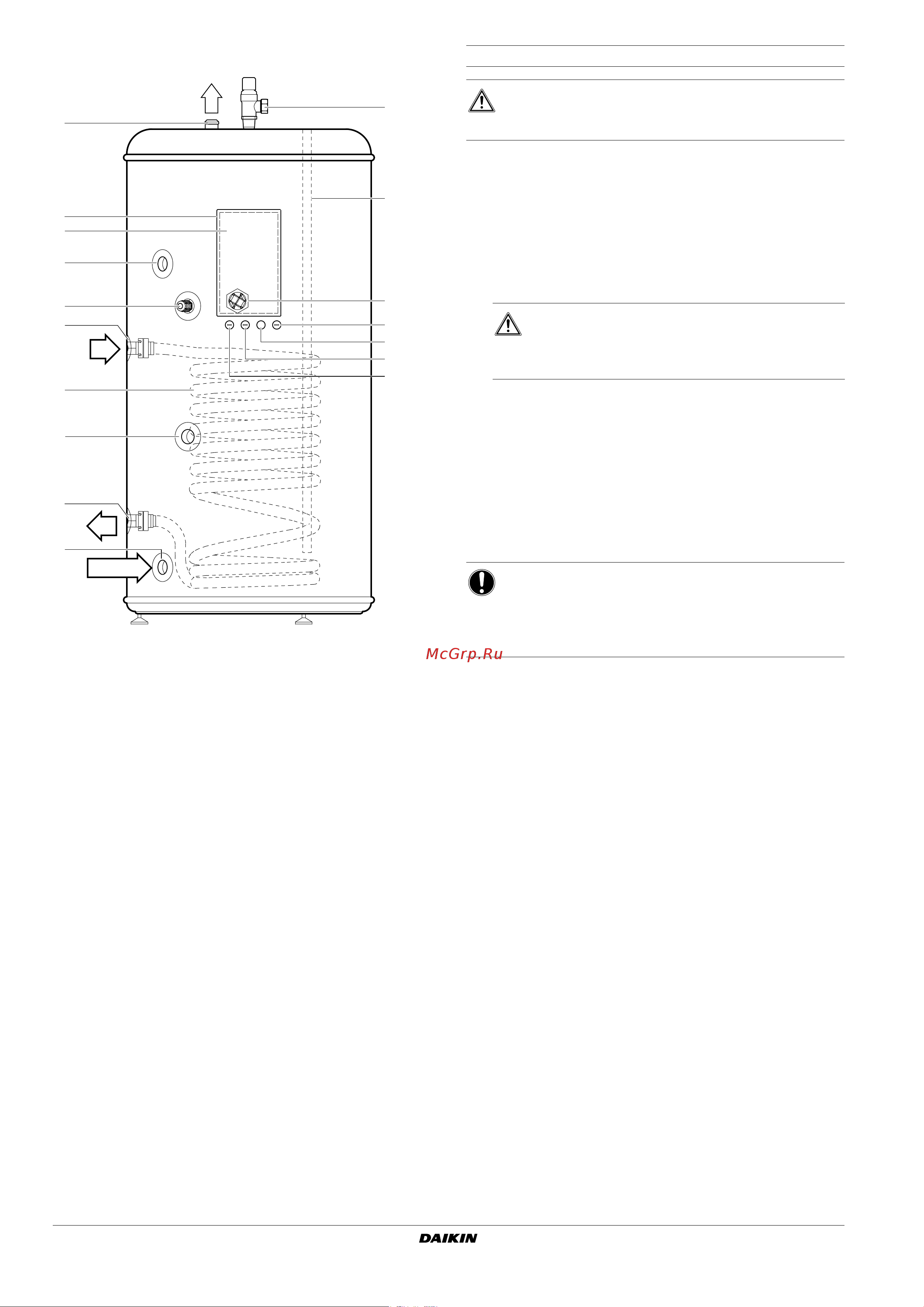 Daikin EKHWSU300B3V3 [4/16] Main components