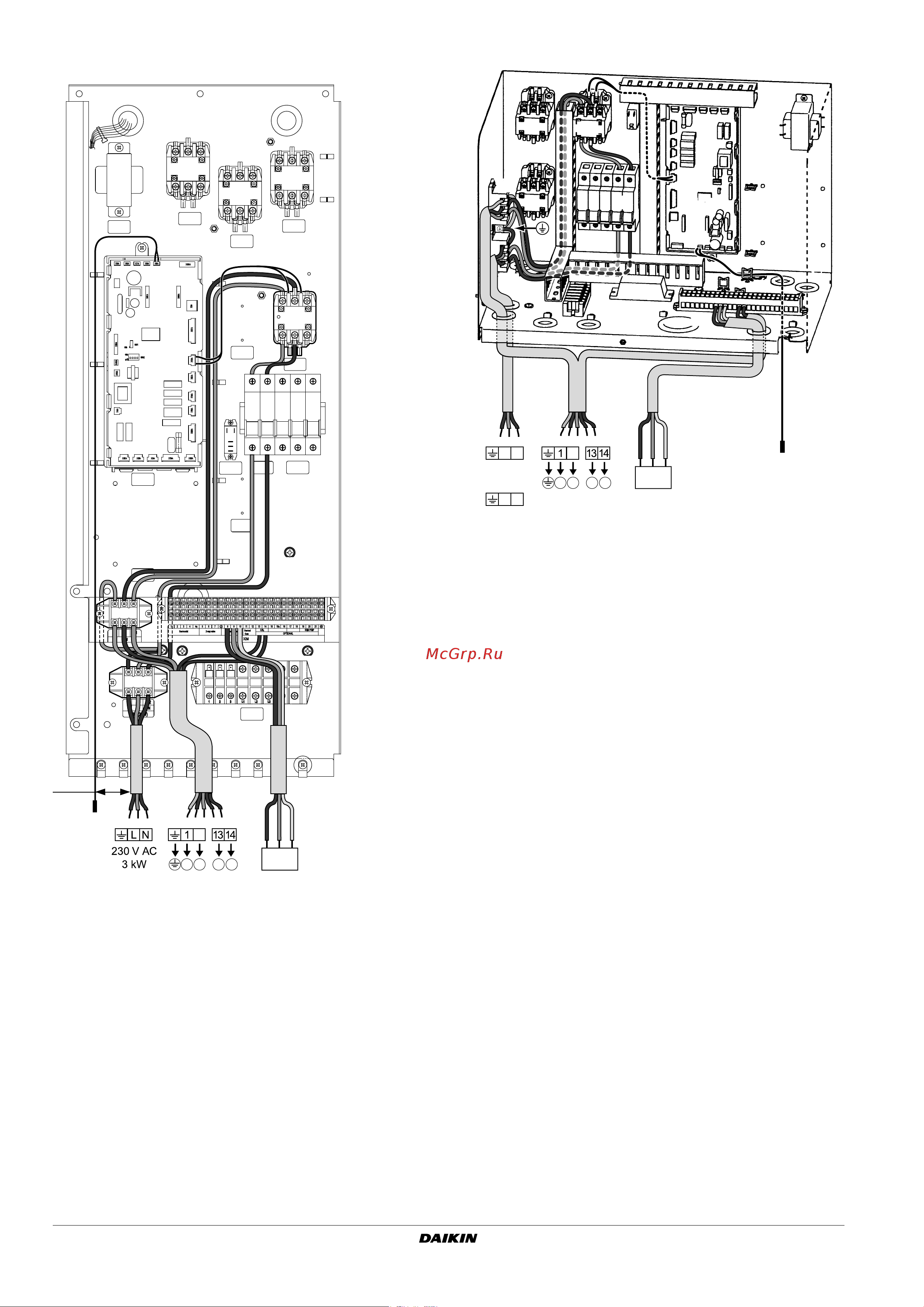 Daikin EKHWSU300B3V3 [8/16] Note only relevant field wiring is shown
