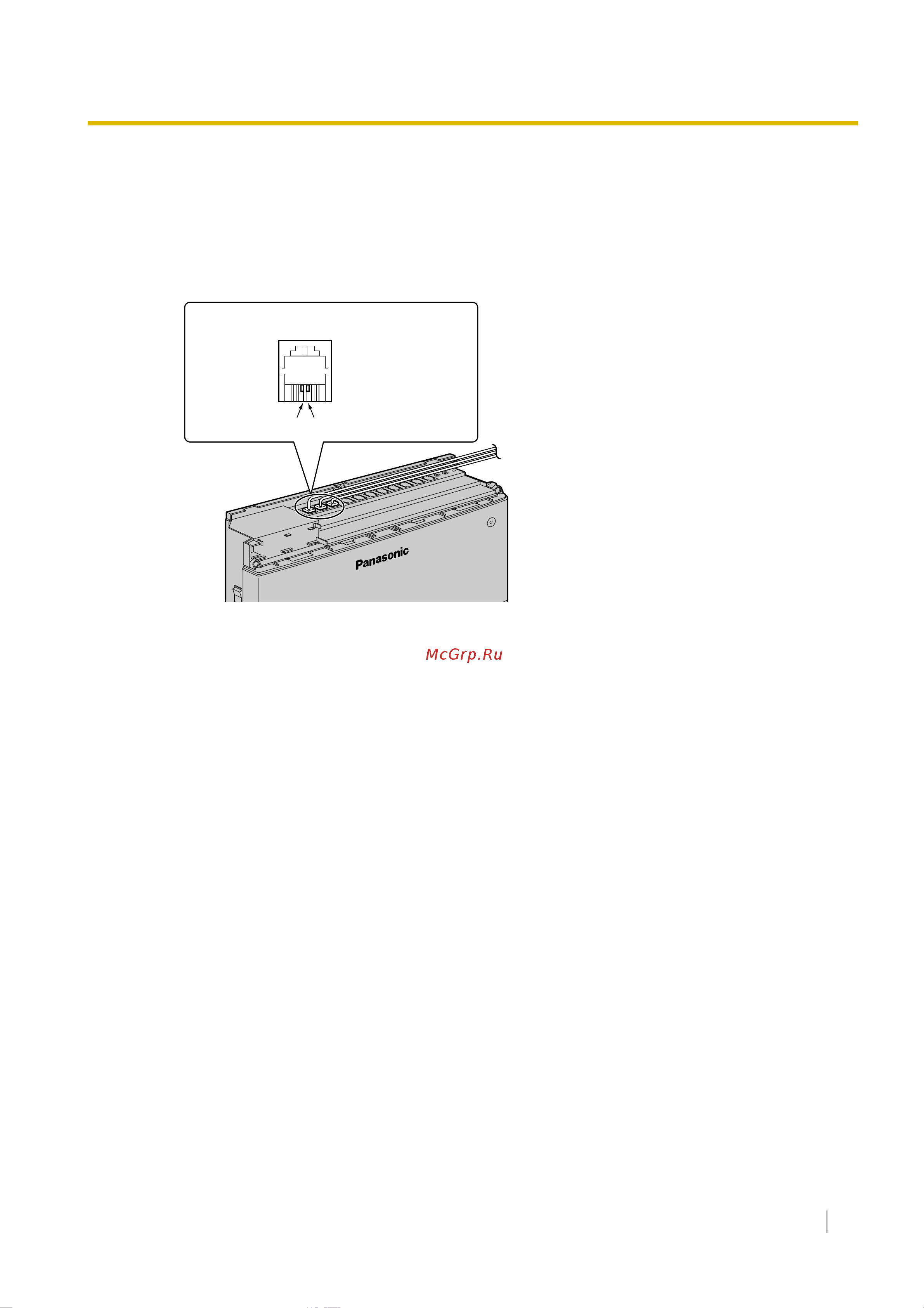 Panasonic KX-TES824 [15/36] Подключение внешних co линий