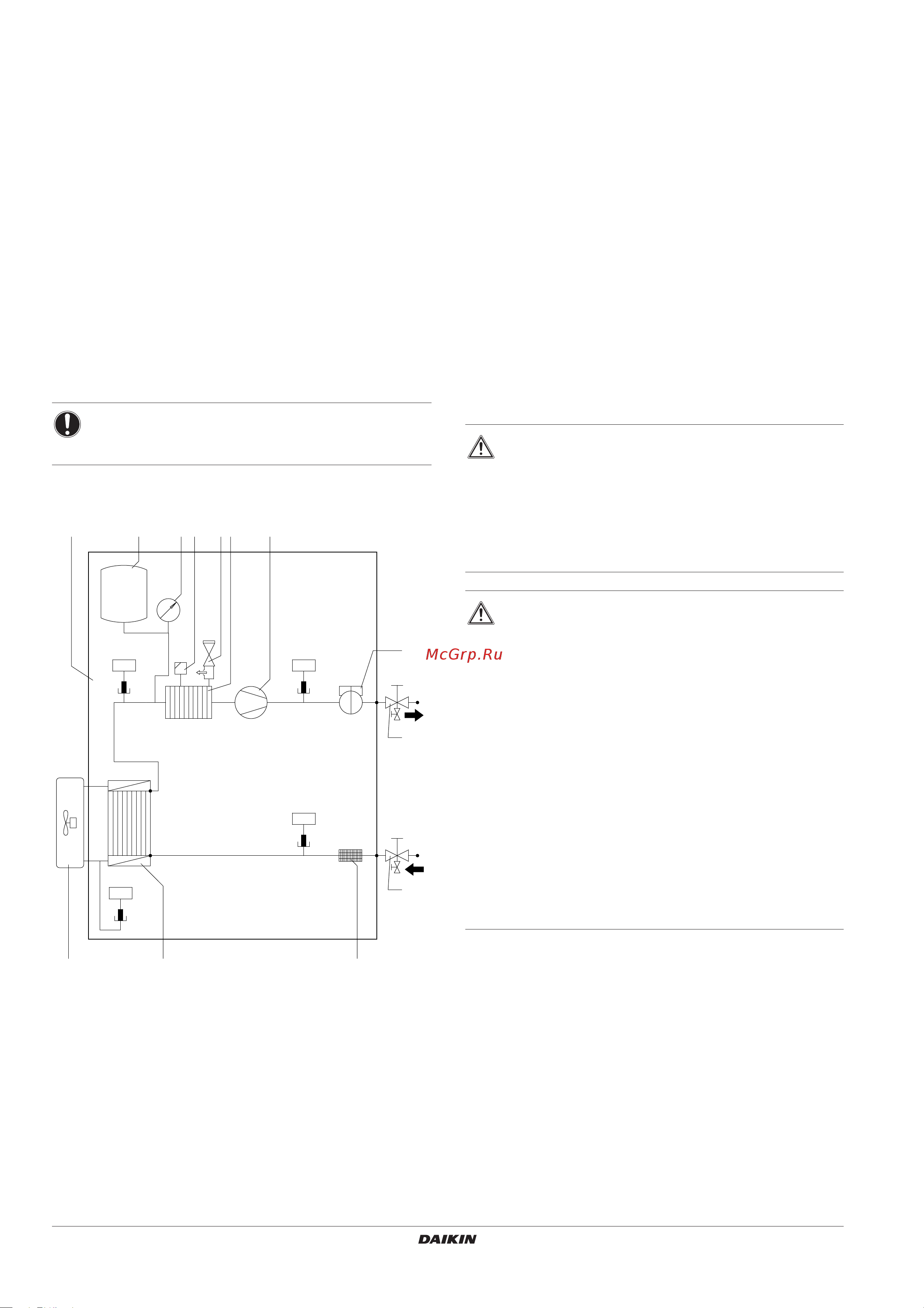 Daikin EKHBH016BB3V3 [16/64] Функциональная схема
