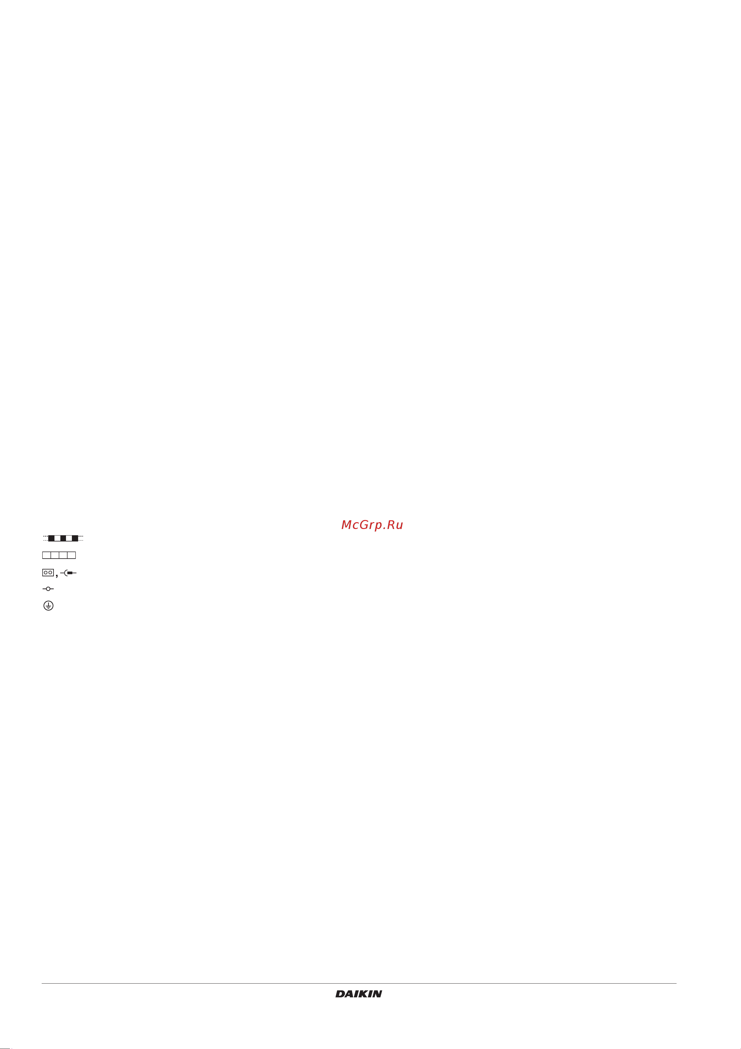 Daikin EKCBH008BCV3 [20/48] Indoor unit internal wiring parts table