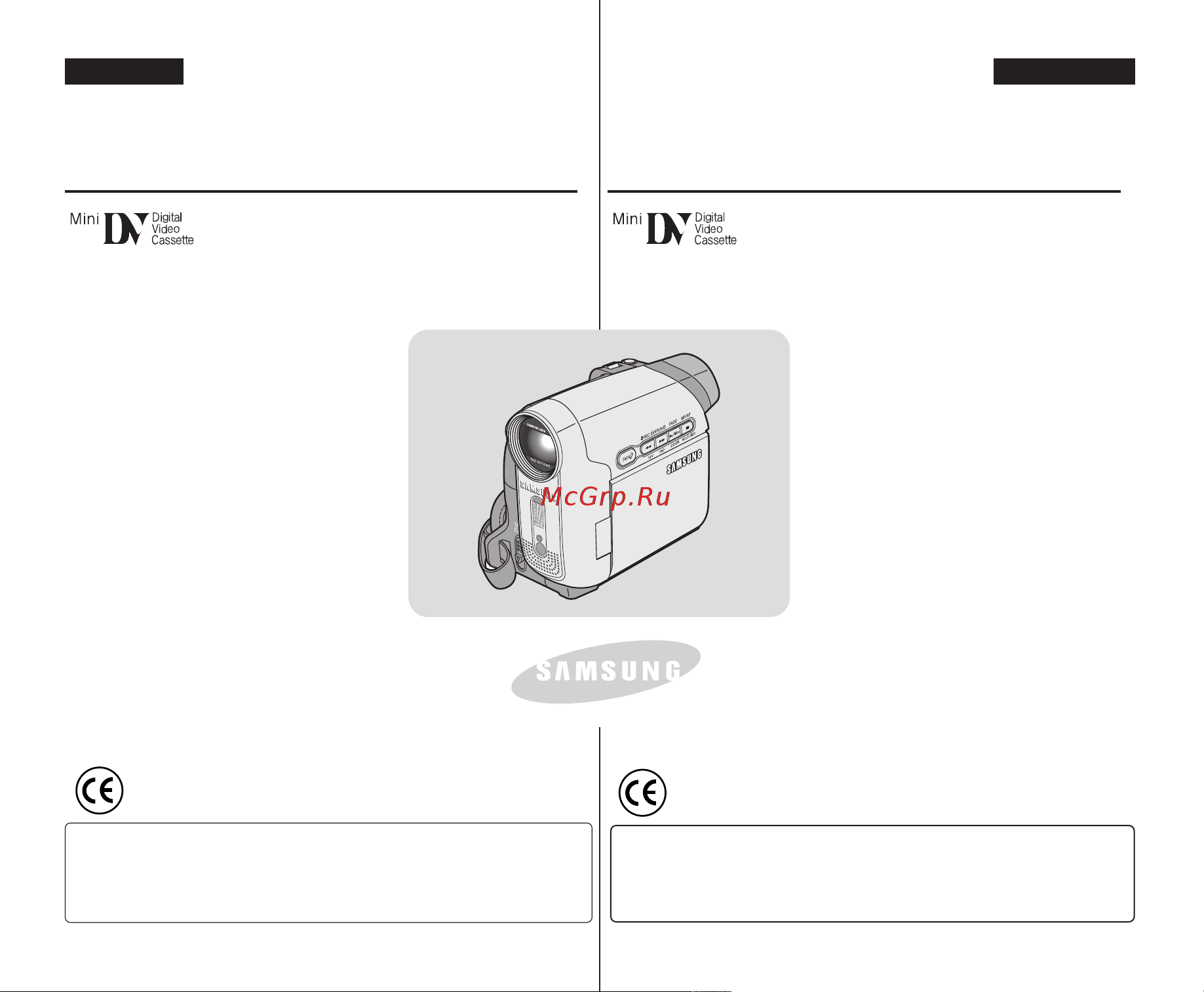 Samsung VP-D963(i) Инструкция по эксплуатации онлайн