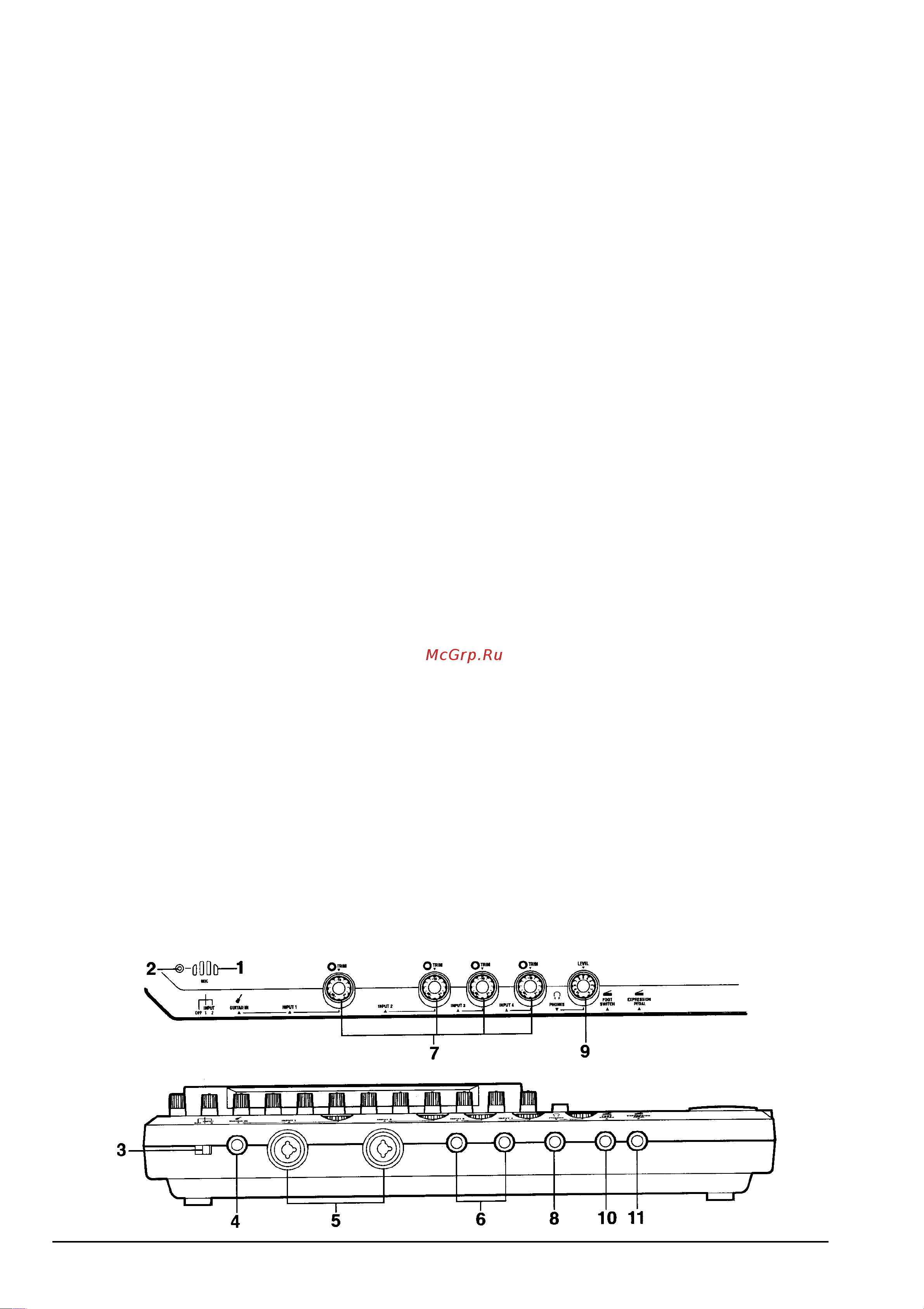 Korg D16 [4/67] Лицевая панель