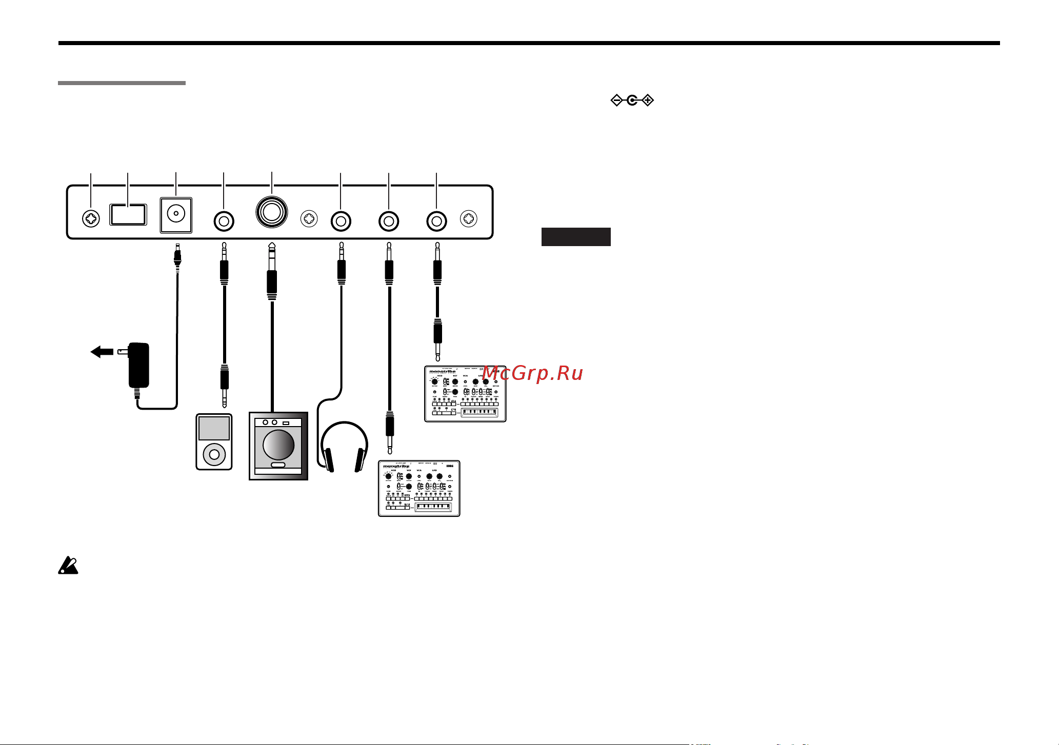 Korg monotribe [8/18] 8 2 3 4 5 6 7