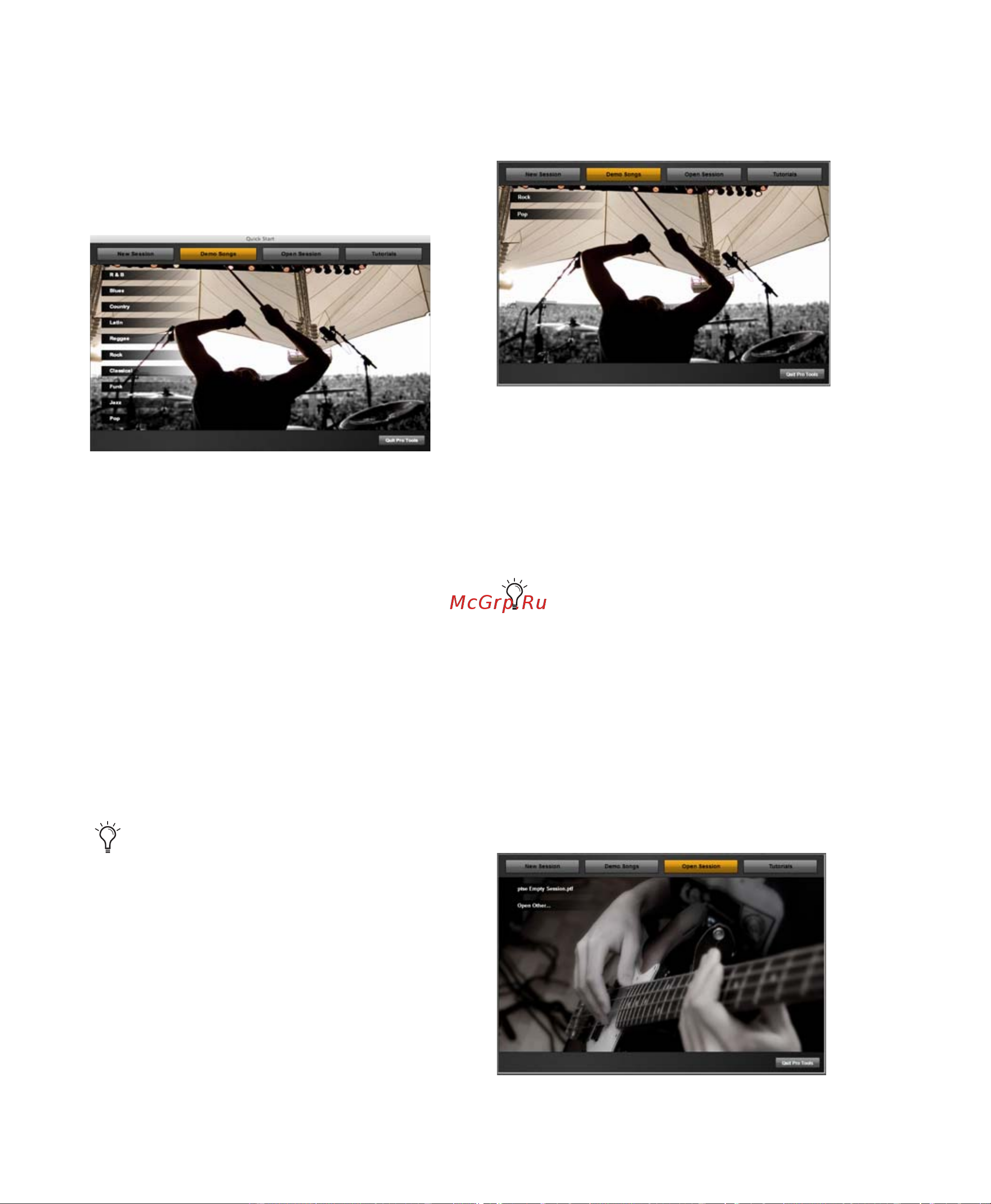 M-Audio Pro Tools SE [12/36] Creating a session from a template