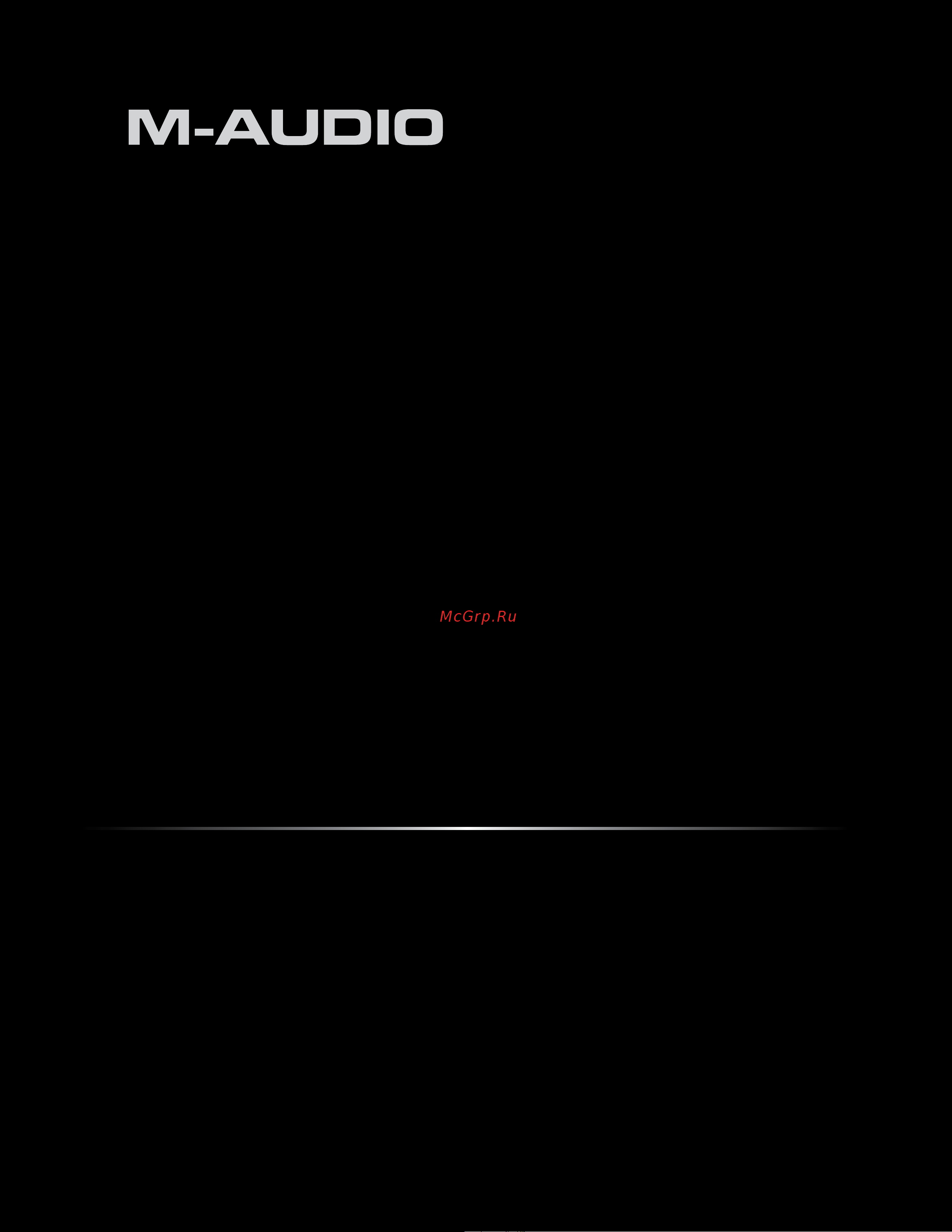 M-Audio Axiom Pro 61 Инструкция 3 онлайн