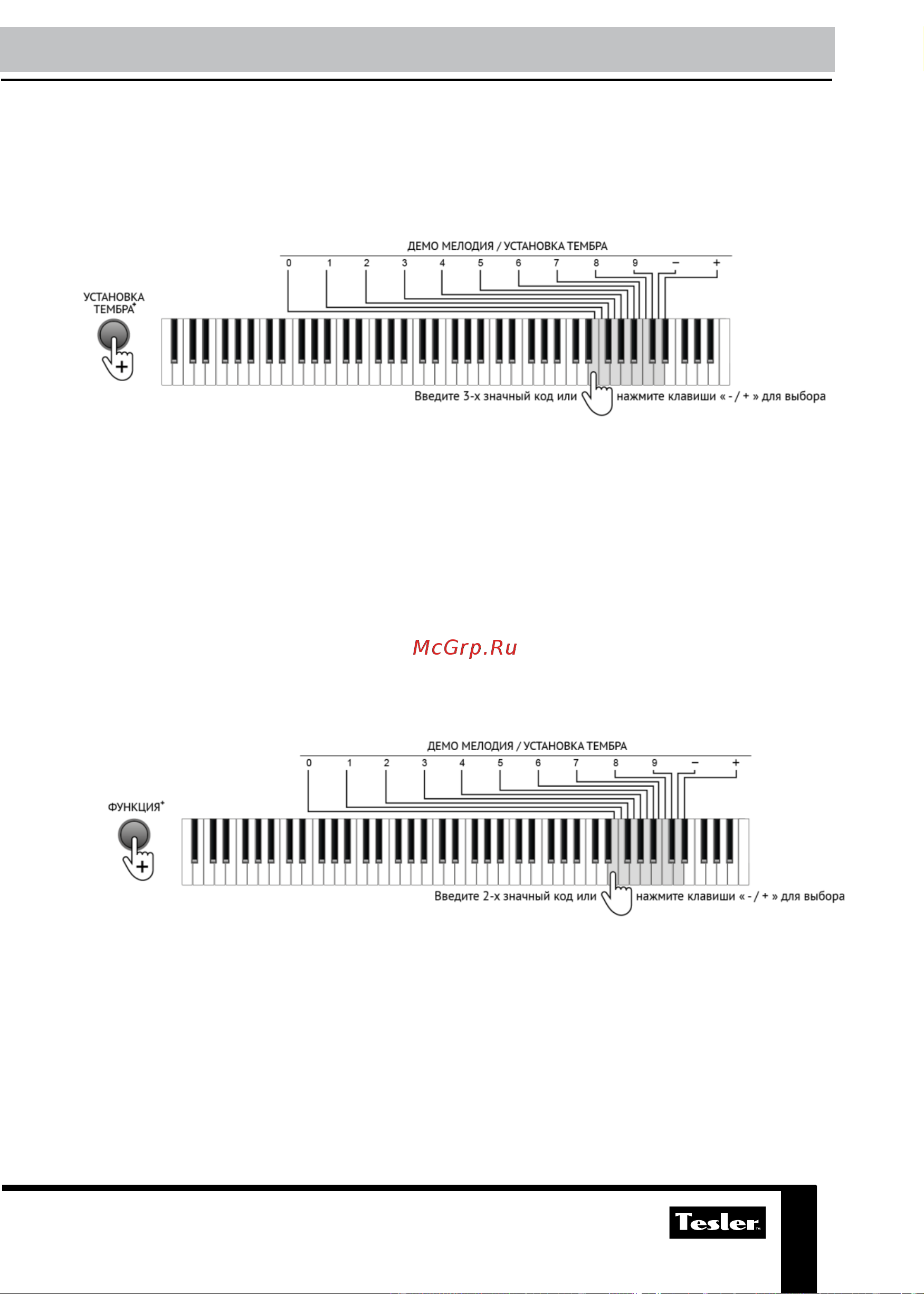 Tesler KB-8850 [11/22] Общая информация