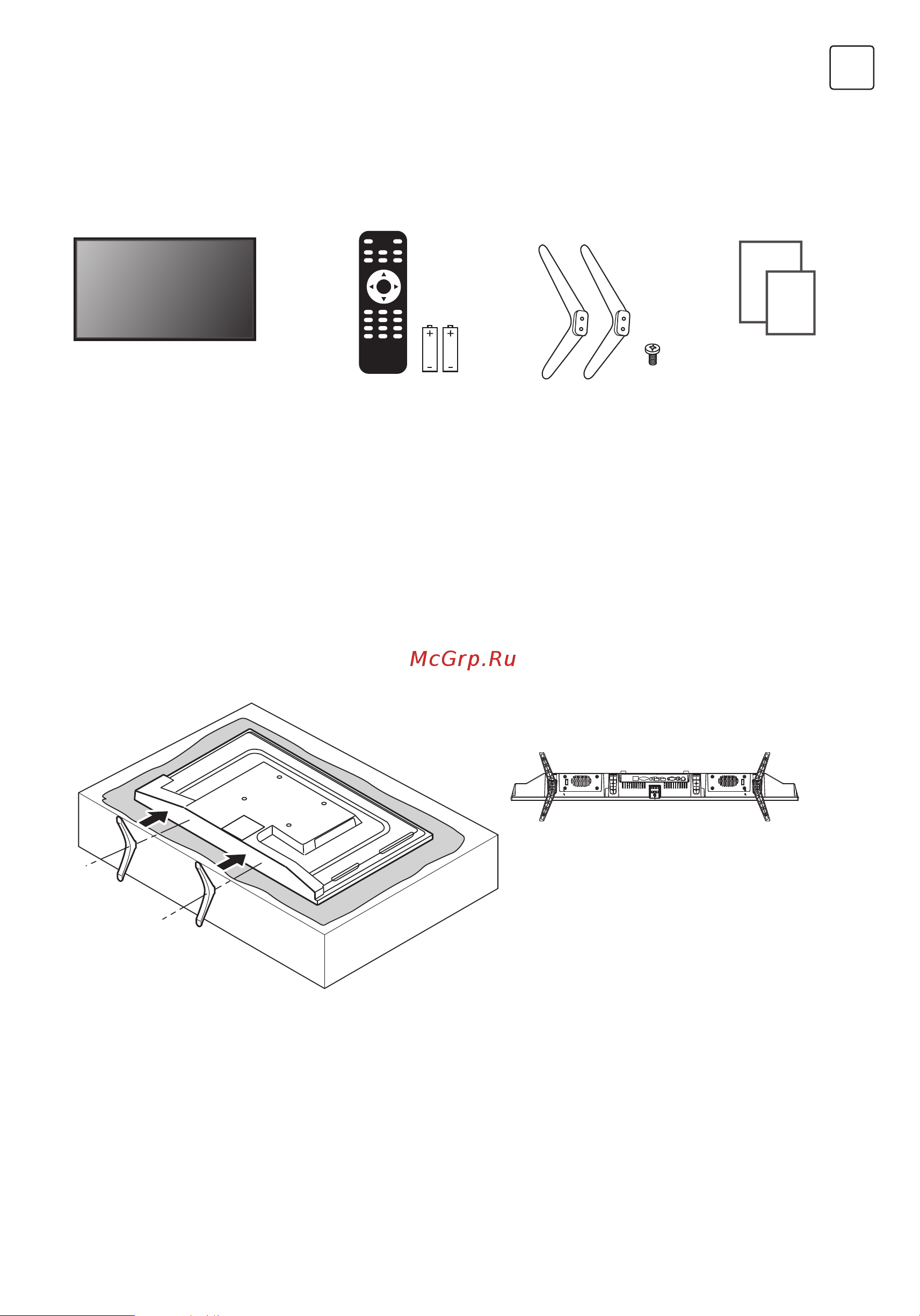 Tesla 42Q310BF [5/76] Preparation for your new tv