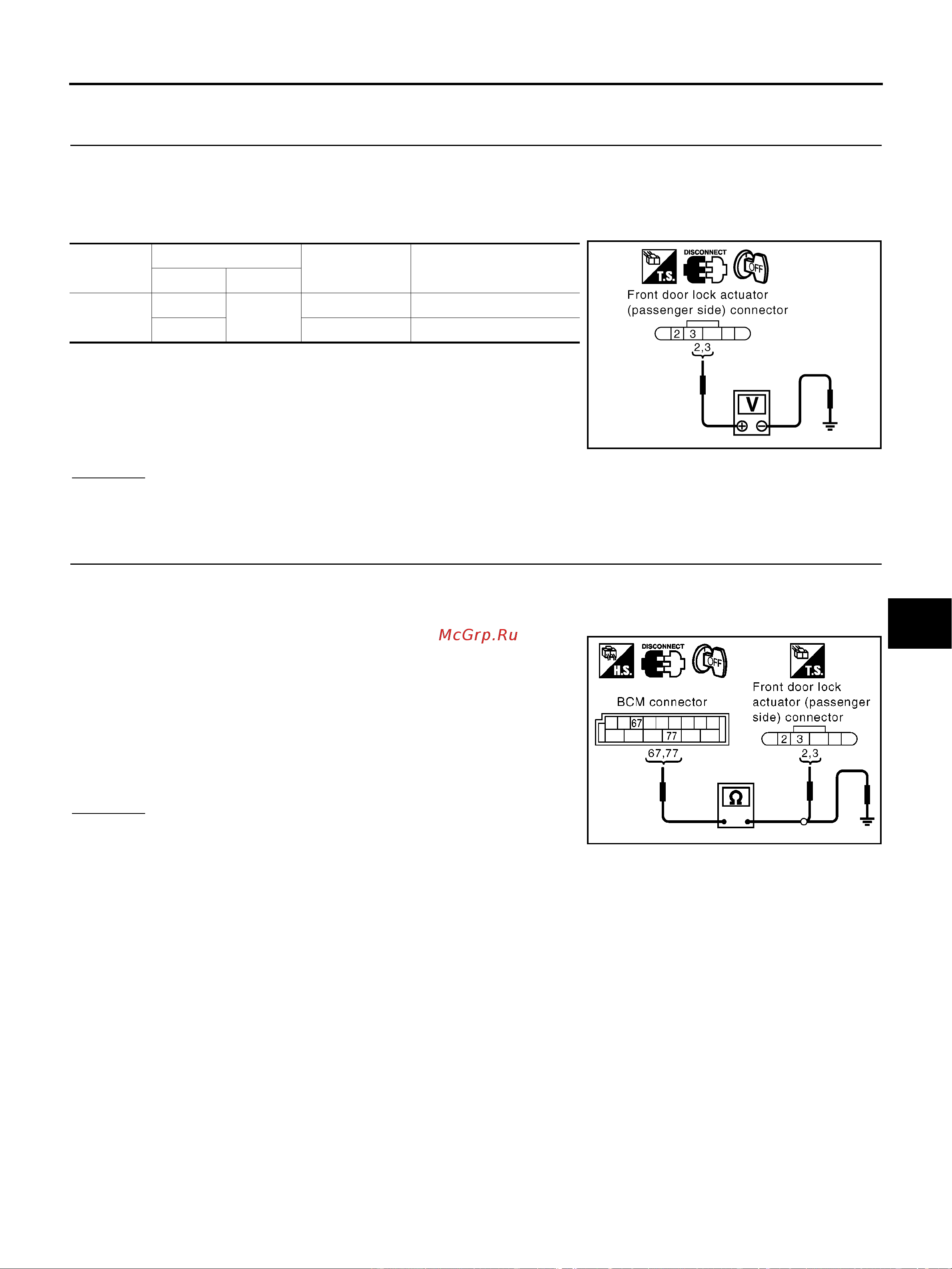 Nissan Note [43/238] Power door lock system