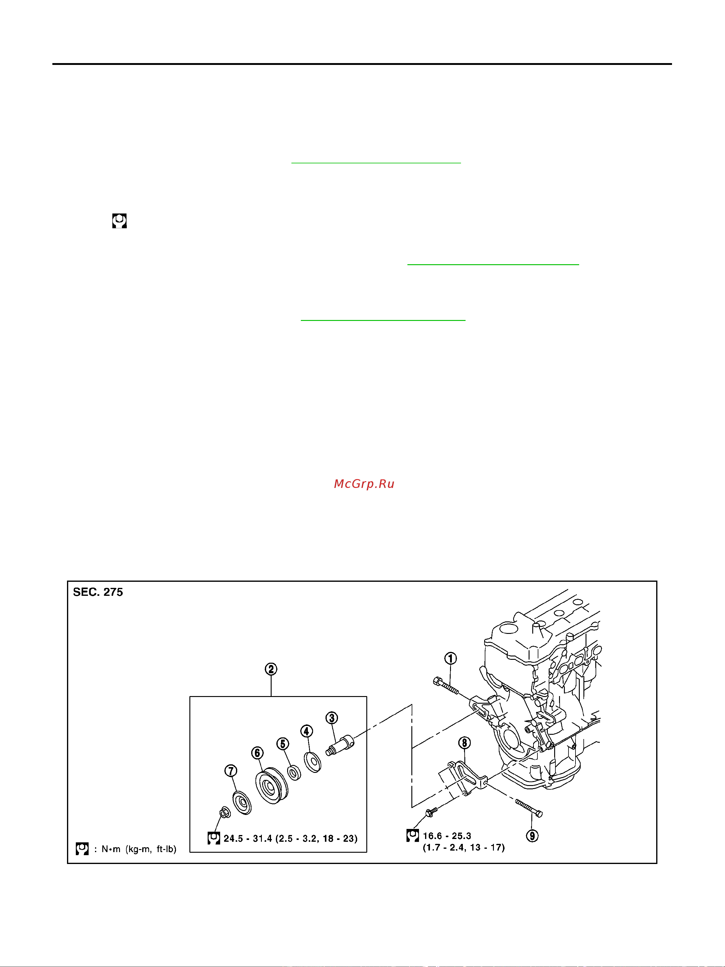 Nissan Note [16/334] Drive belts