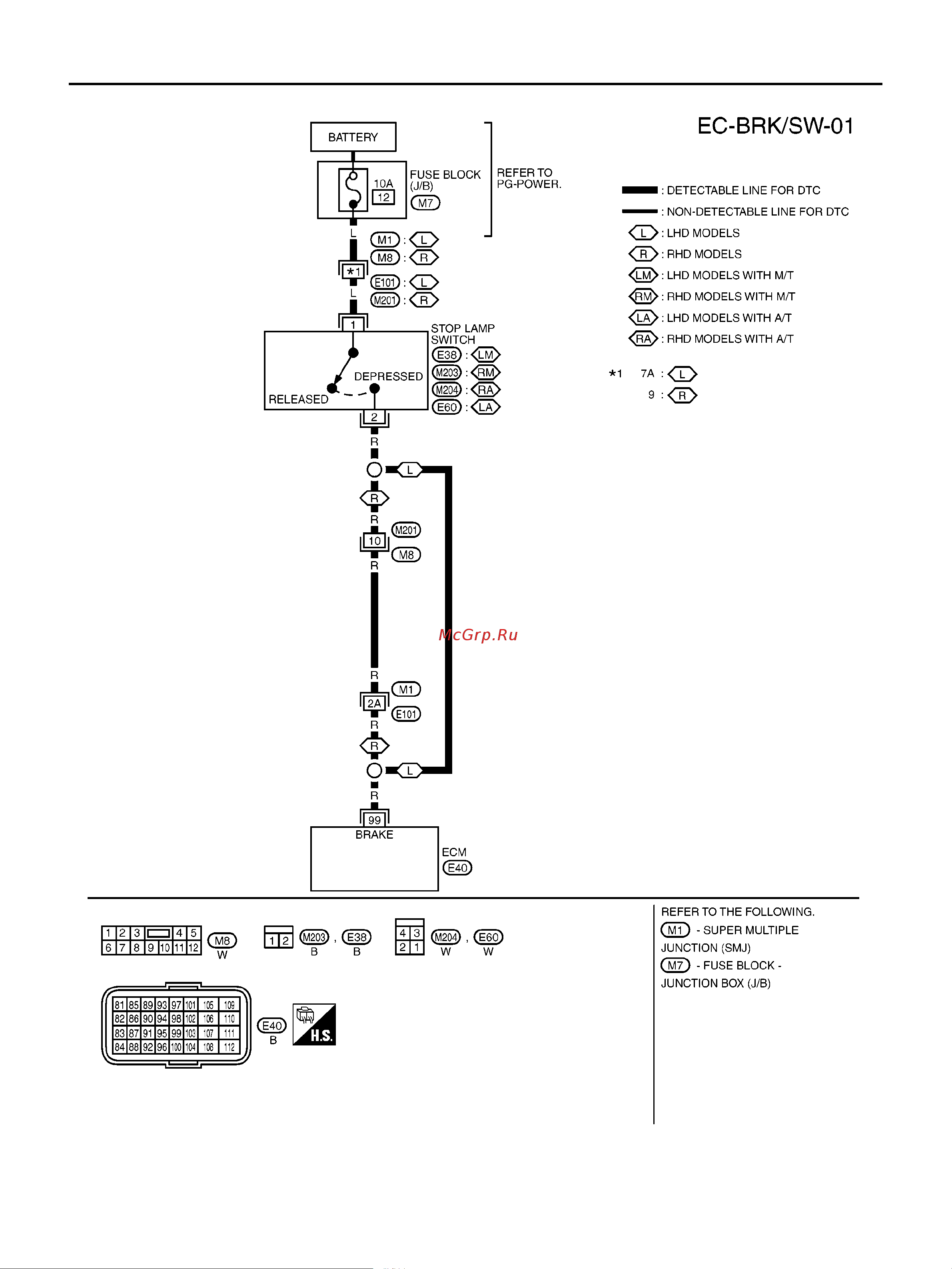 Nissan Note ENGINE CONTROL SYSTEM онлайн [1168/1872] 53283