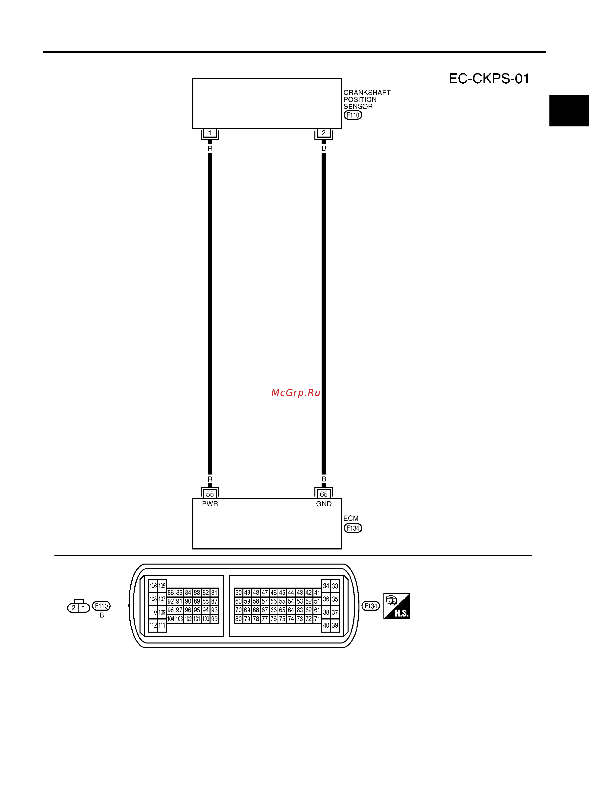 Nissan Note [1775/1872] Dtc p0335 ckp sensor