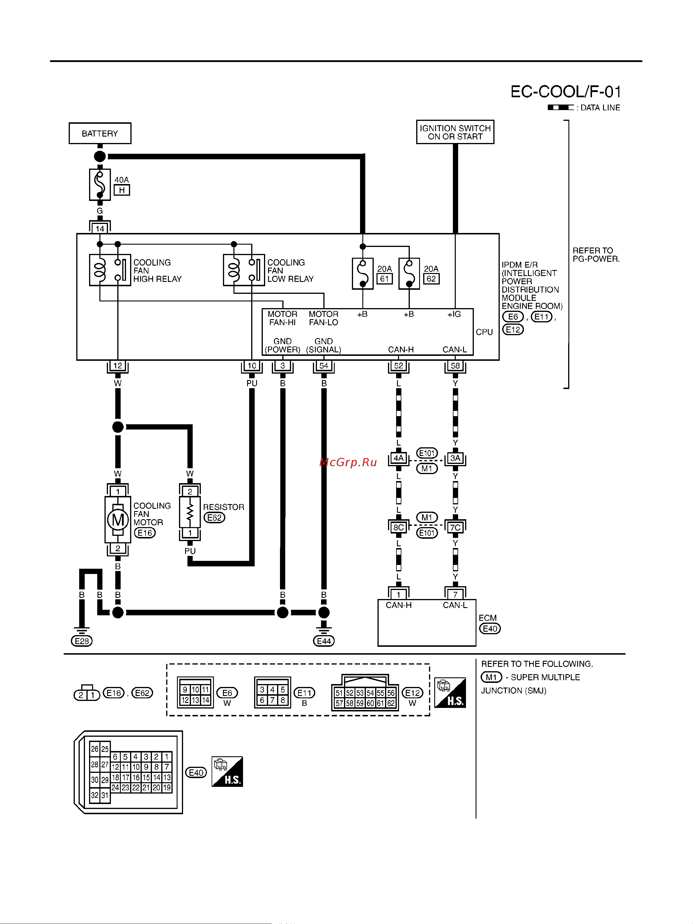 Nissan Note ENGINE CONTROL SYSTEM онлайн [1866/1872] 53283