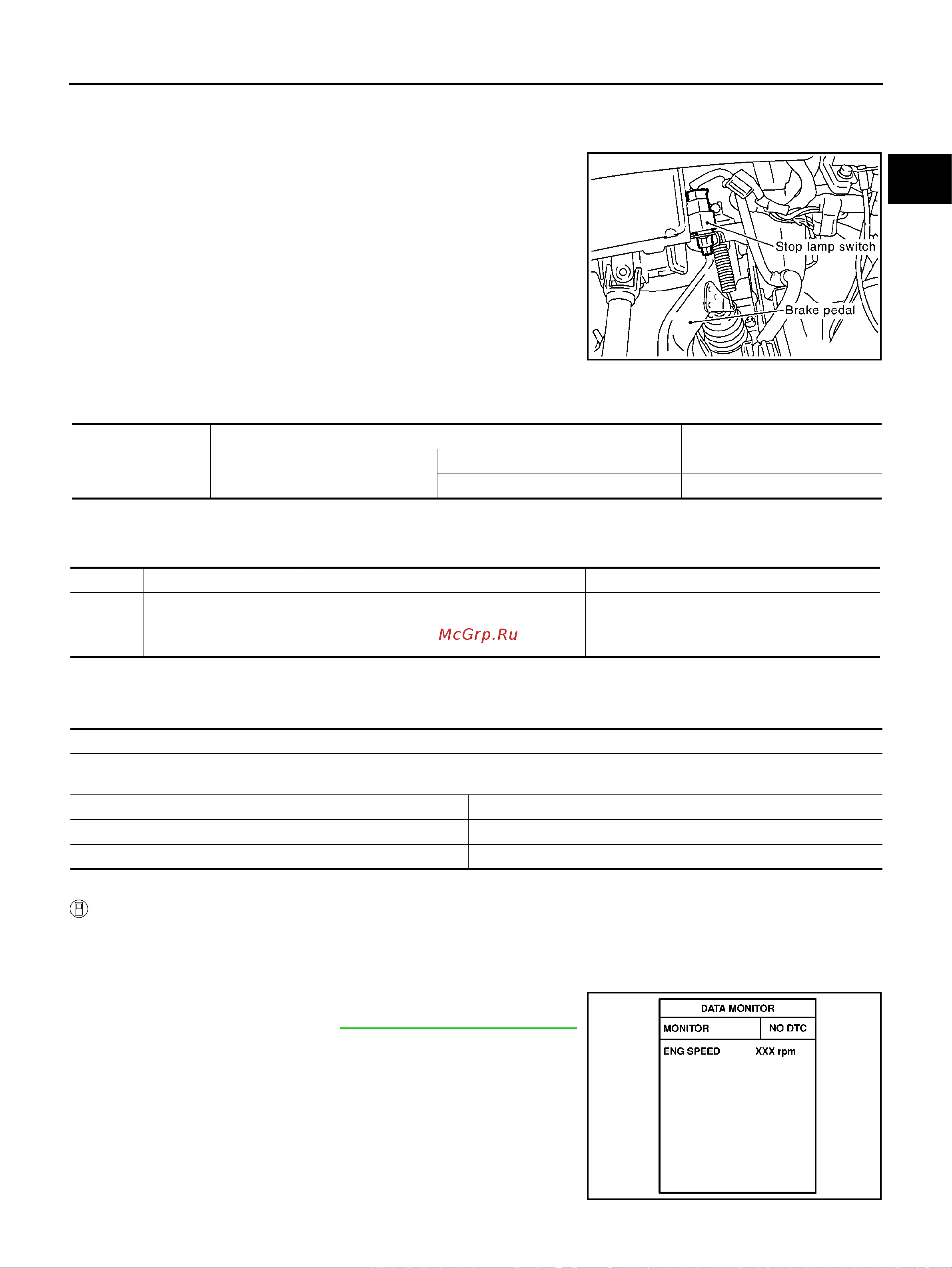 Nissan Note [377/1872] Consult ii reference value in data monitor mode