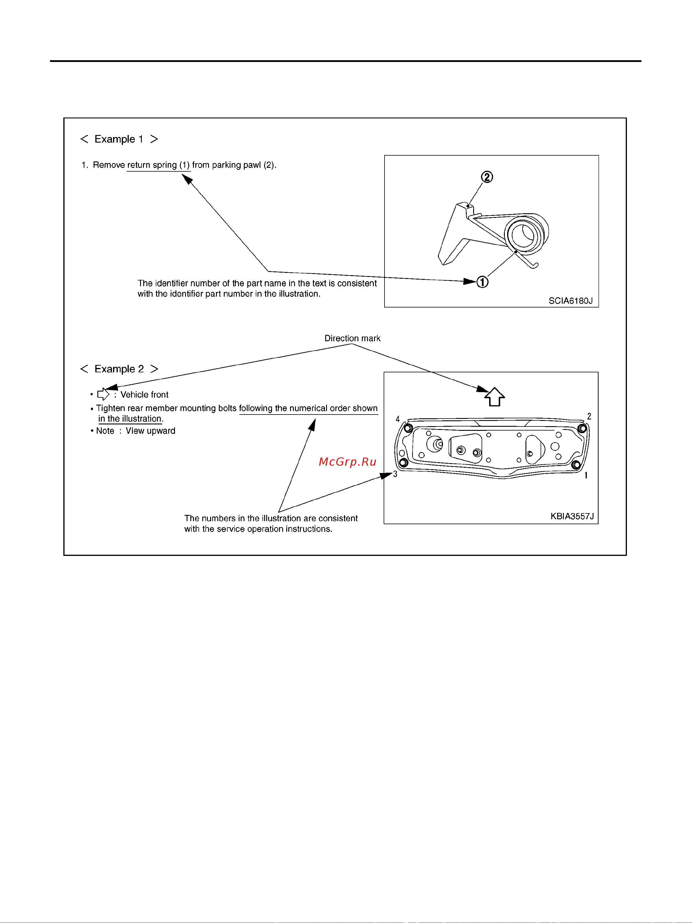 Nissan Note [10/52] Relation between illustrations and descriptions