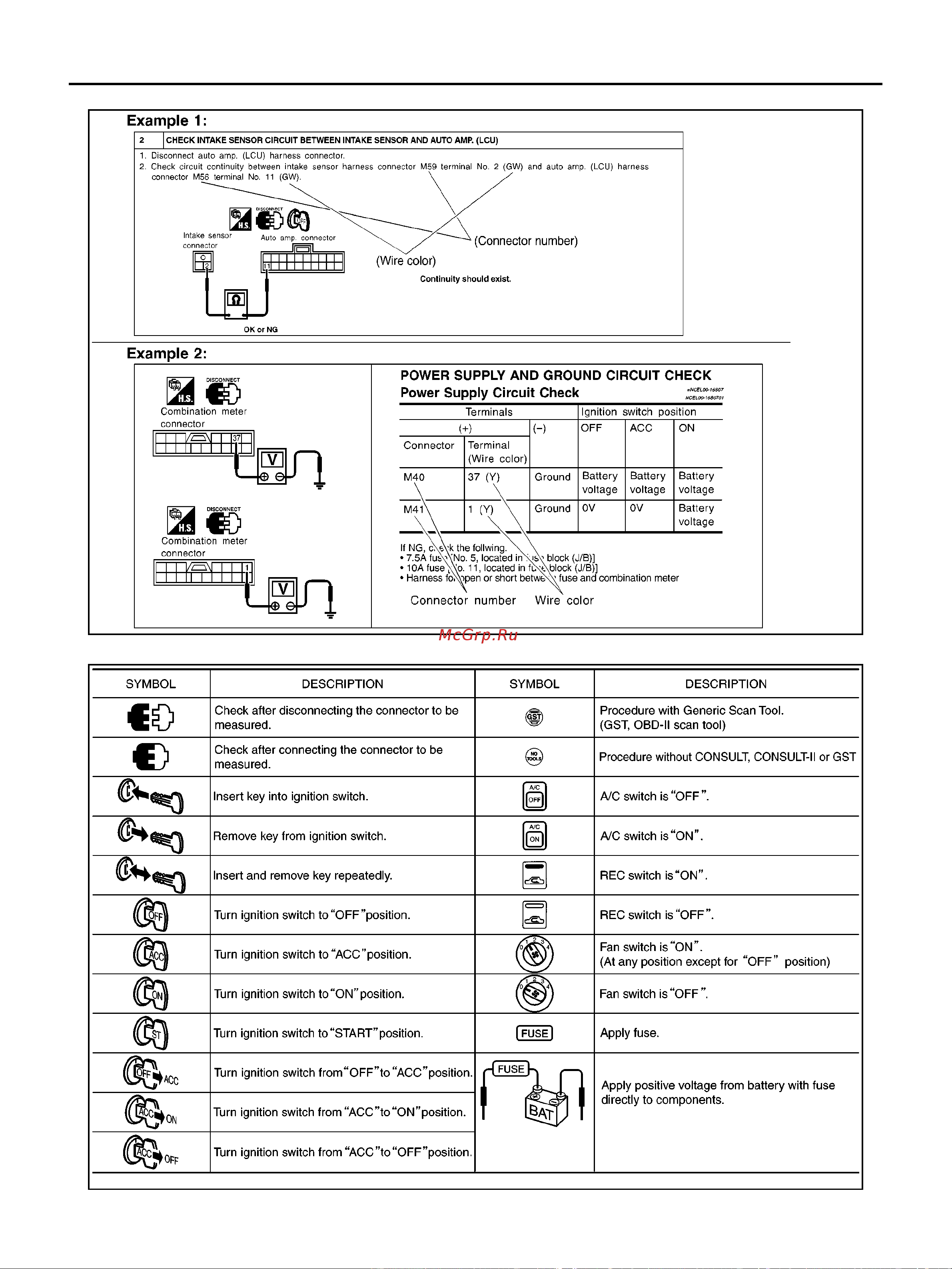 Nissan Note GENERAL INFORMATION онлайн [14/52] 53283