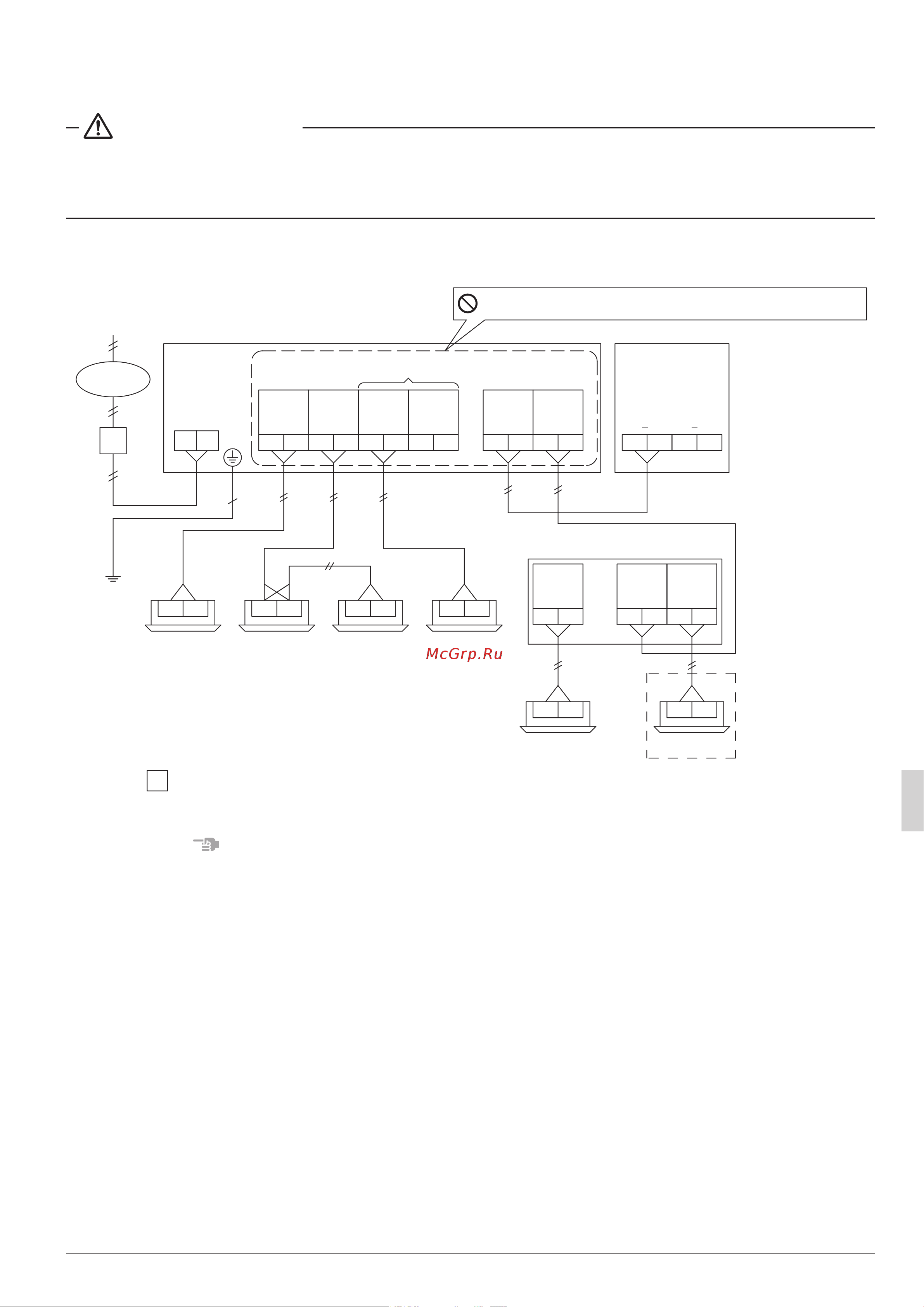 Daikin BS6Q14AV1 [19/25] 4 примермонтажаэлектропроводки