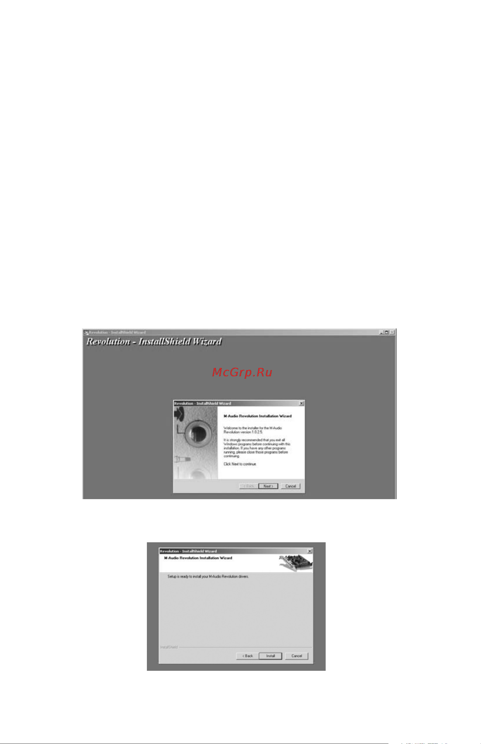 M-Audio Revolution 5.1 [7/36] Revolution 5 and the windows sound system xp