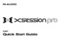 M-Audio X-Session Pro Краткое руководство