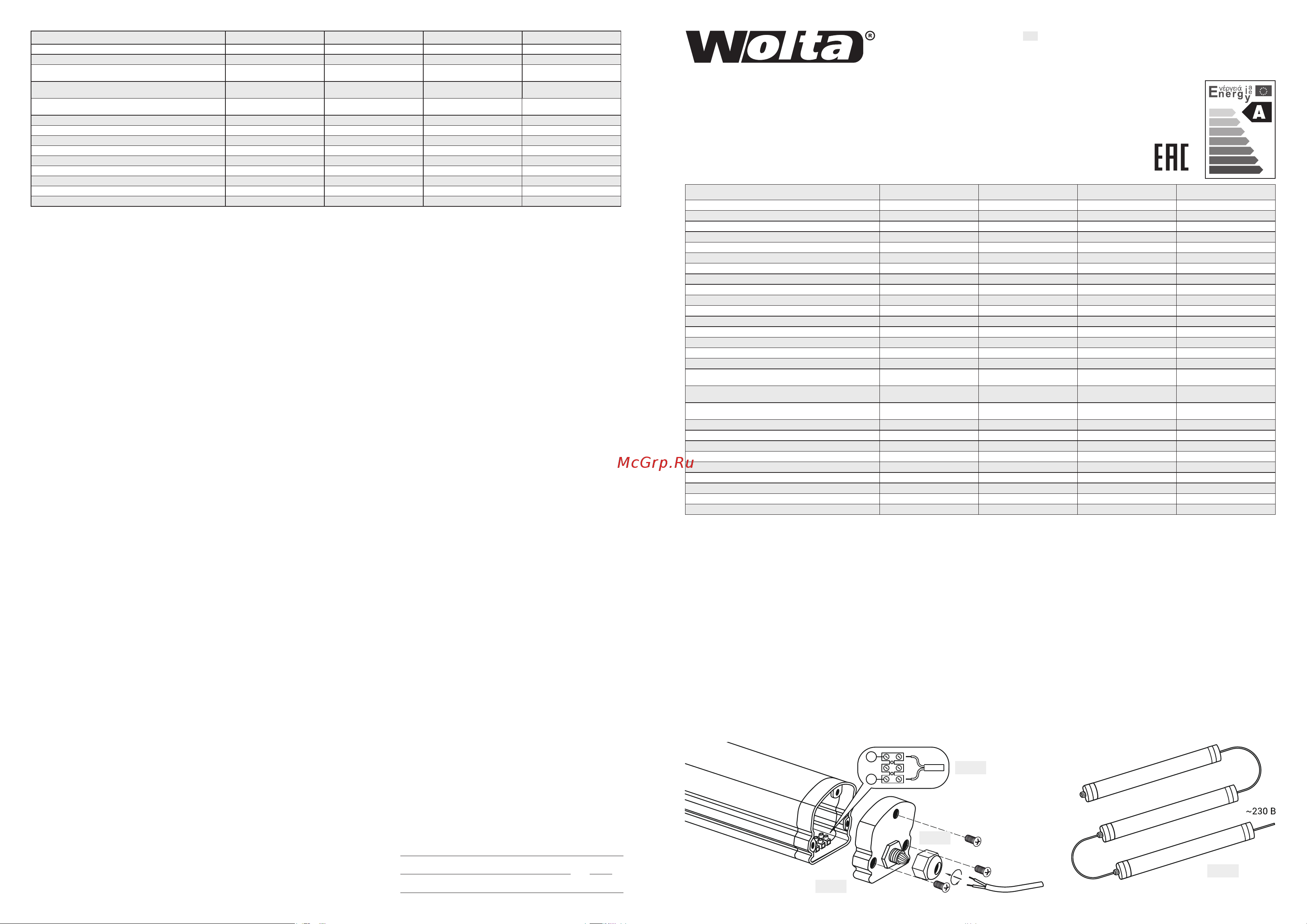 Wolta LWPW36W01 Инструкция по эксплуатации онлайн