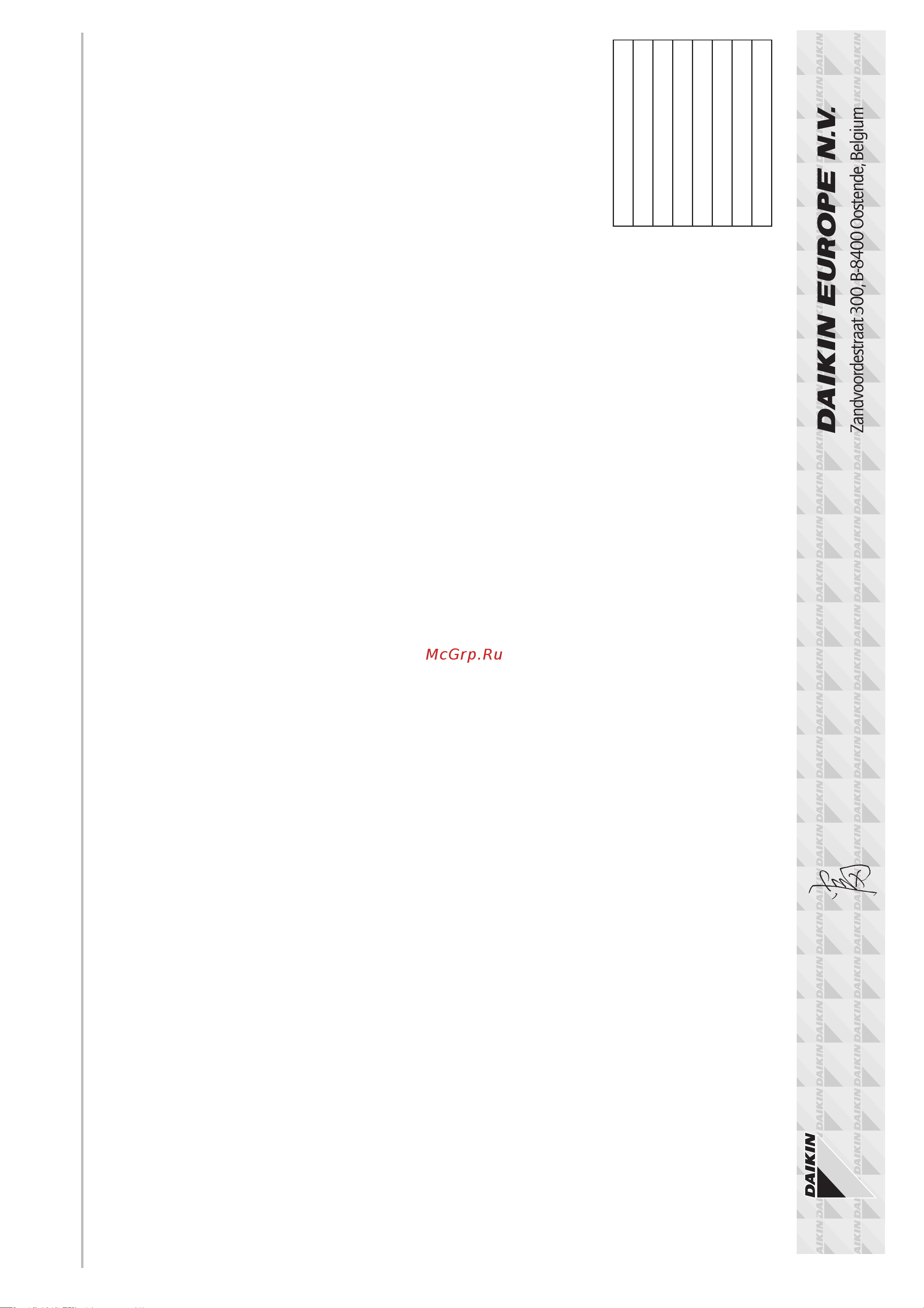 Daikin RXYQ18P7W1BR1 [4/36] Ëïòóâè ìâ ôîïâèûùèî ùë â ı óë ﬁùè ù ìôóù ï ùˆó îïèì ùèûùèîòó û ûîâ òó ûù ô ô ó ê úâù è ë úô û ïˆûë