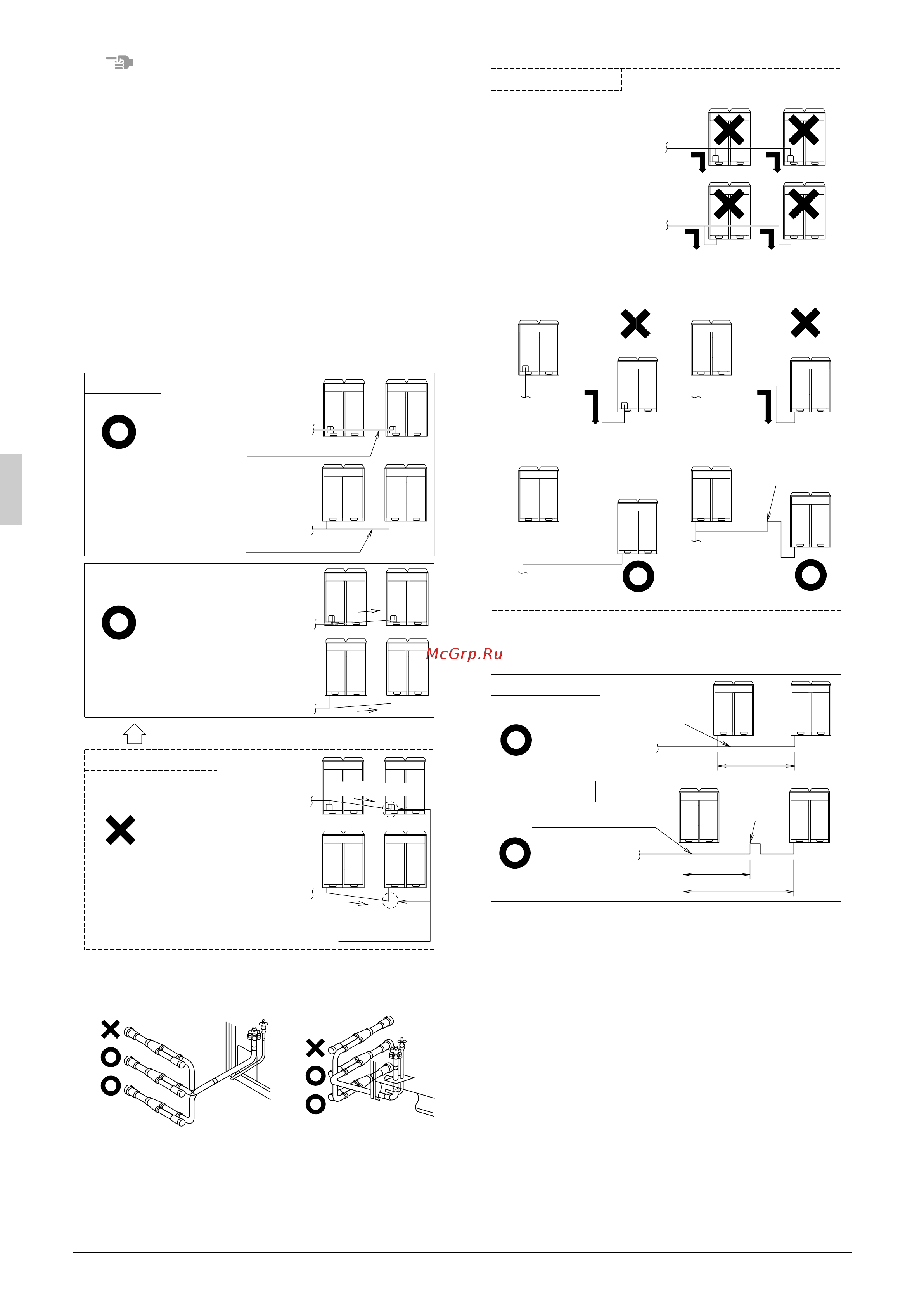 Daikin RXYQ12PTLK [10/24] If 2 m or more