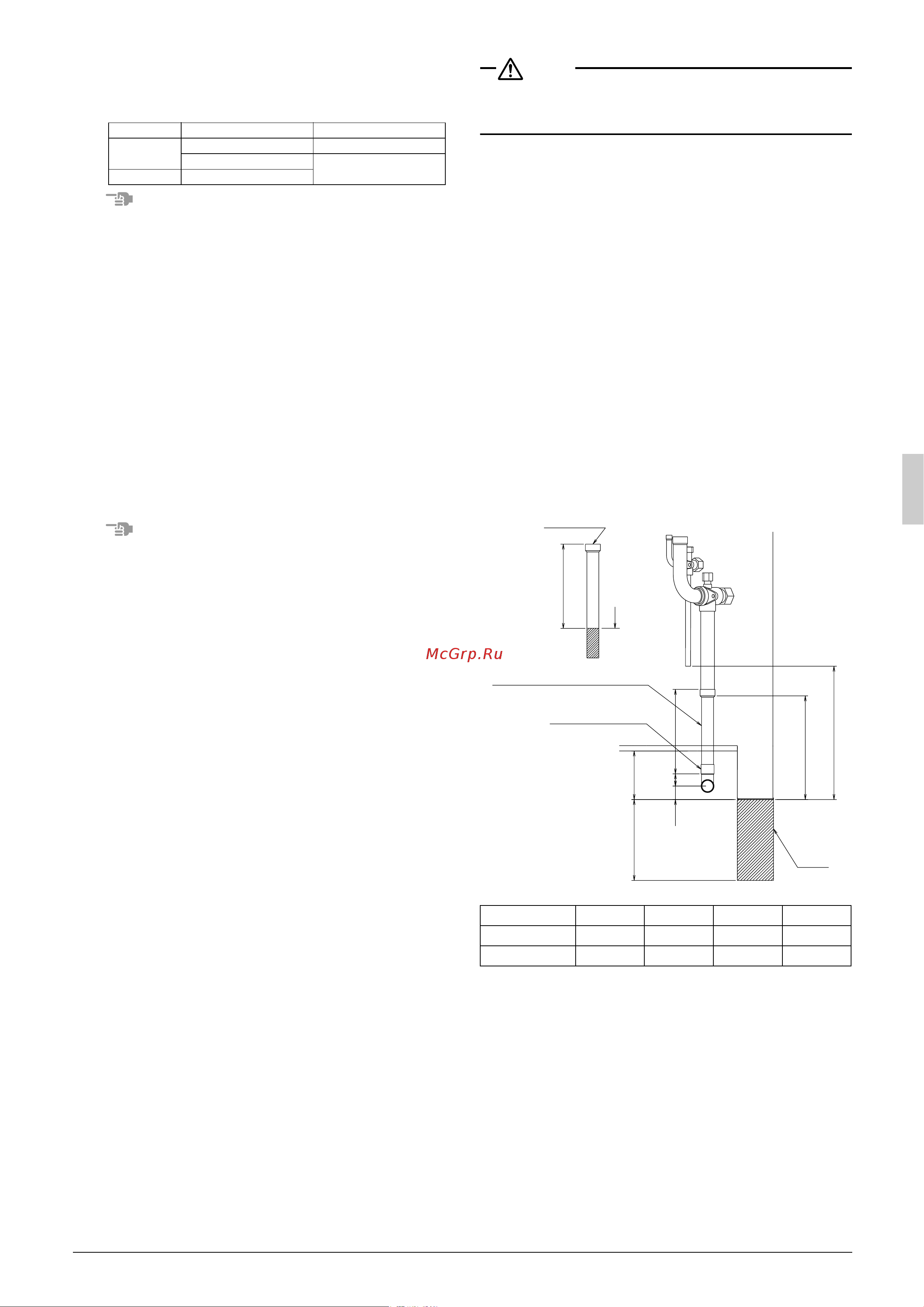 Daikin RXYQ8PTLK [9/24] 2 protection against contamination when installing pipes
