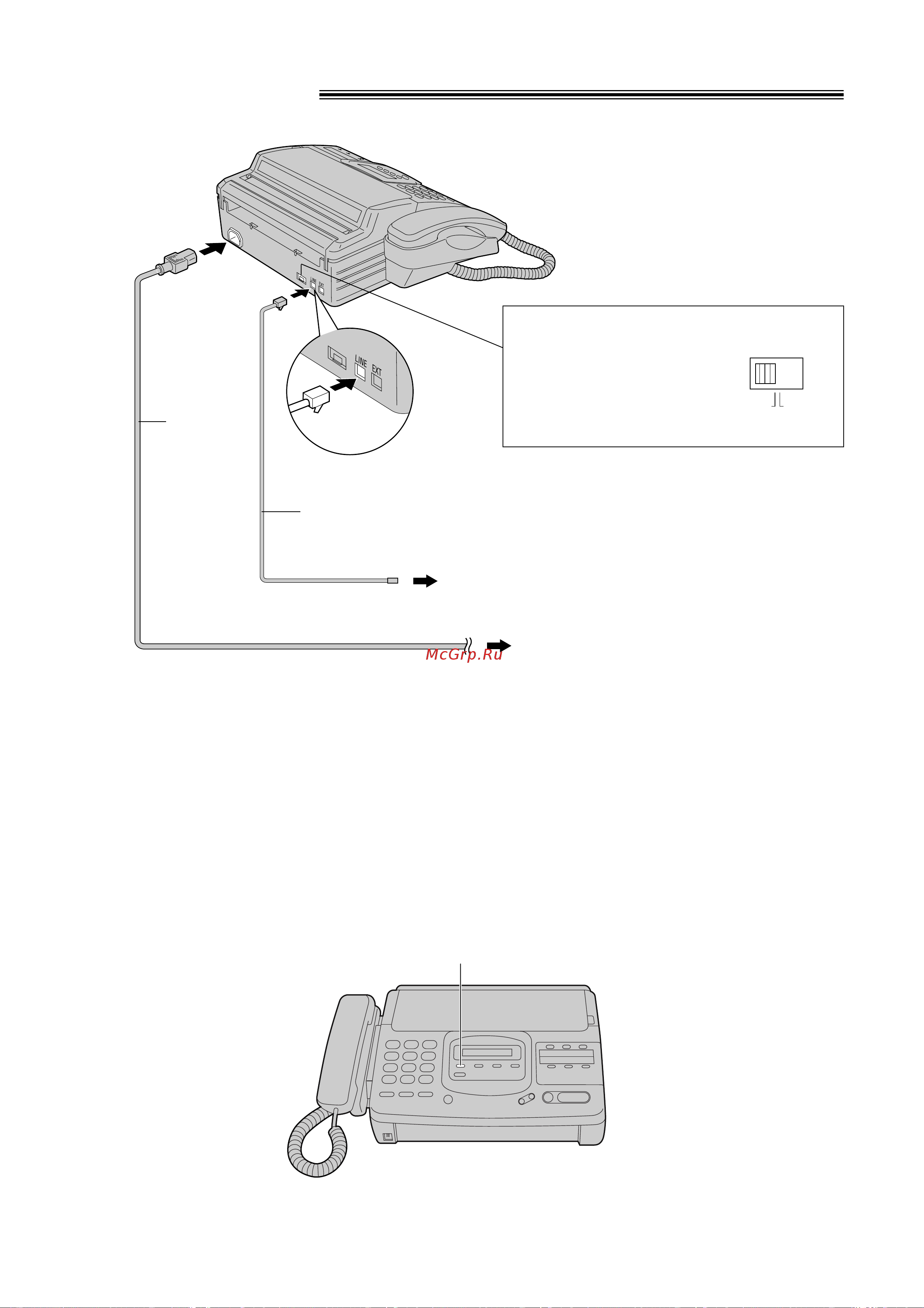 Panasonic KX-F580RS [10/64] Golcoelnhehne