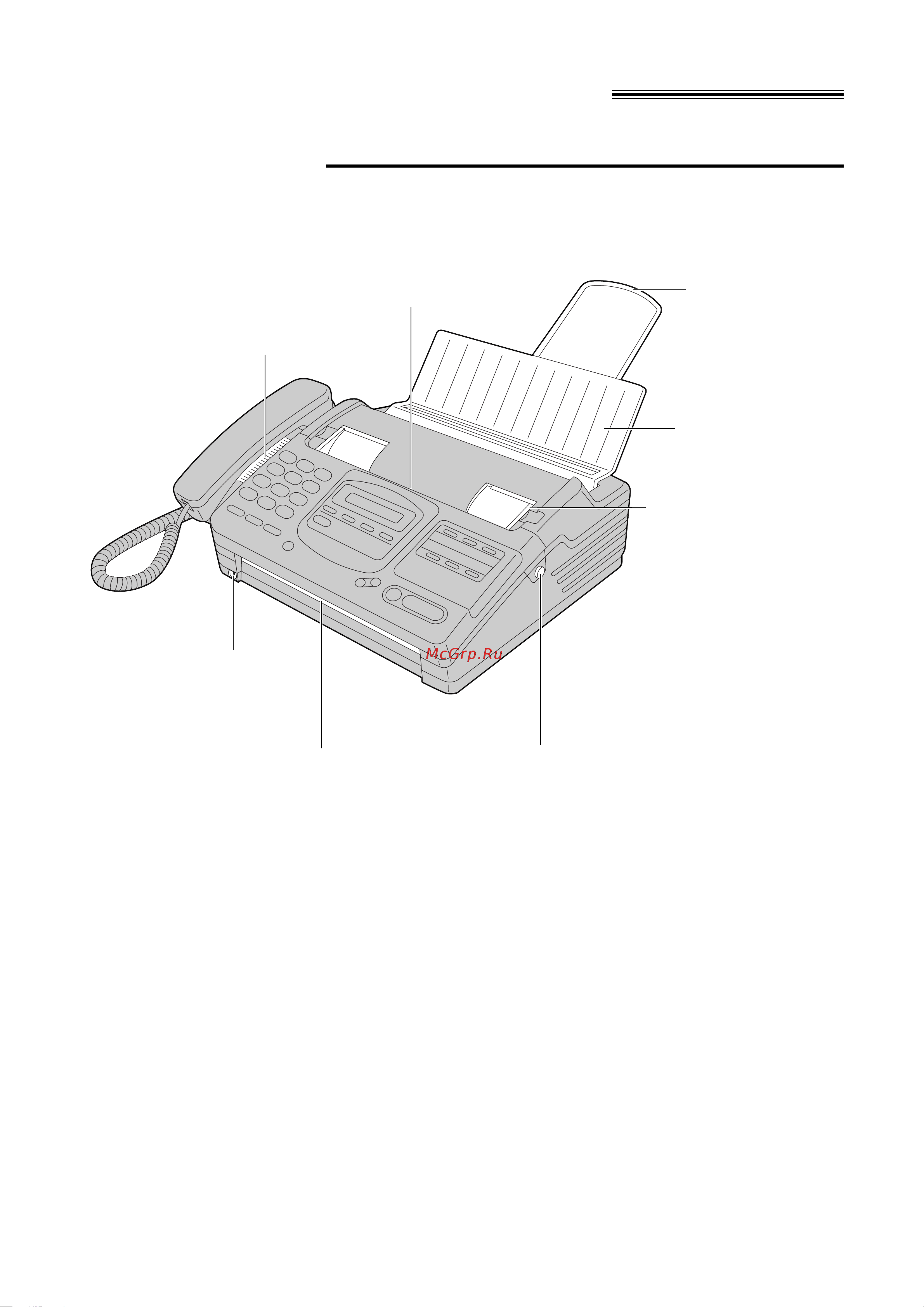 Panasonic KX-F580RS [6/64] Pacgojoòehne opfahob ygpabjehnr