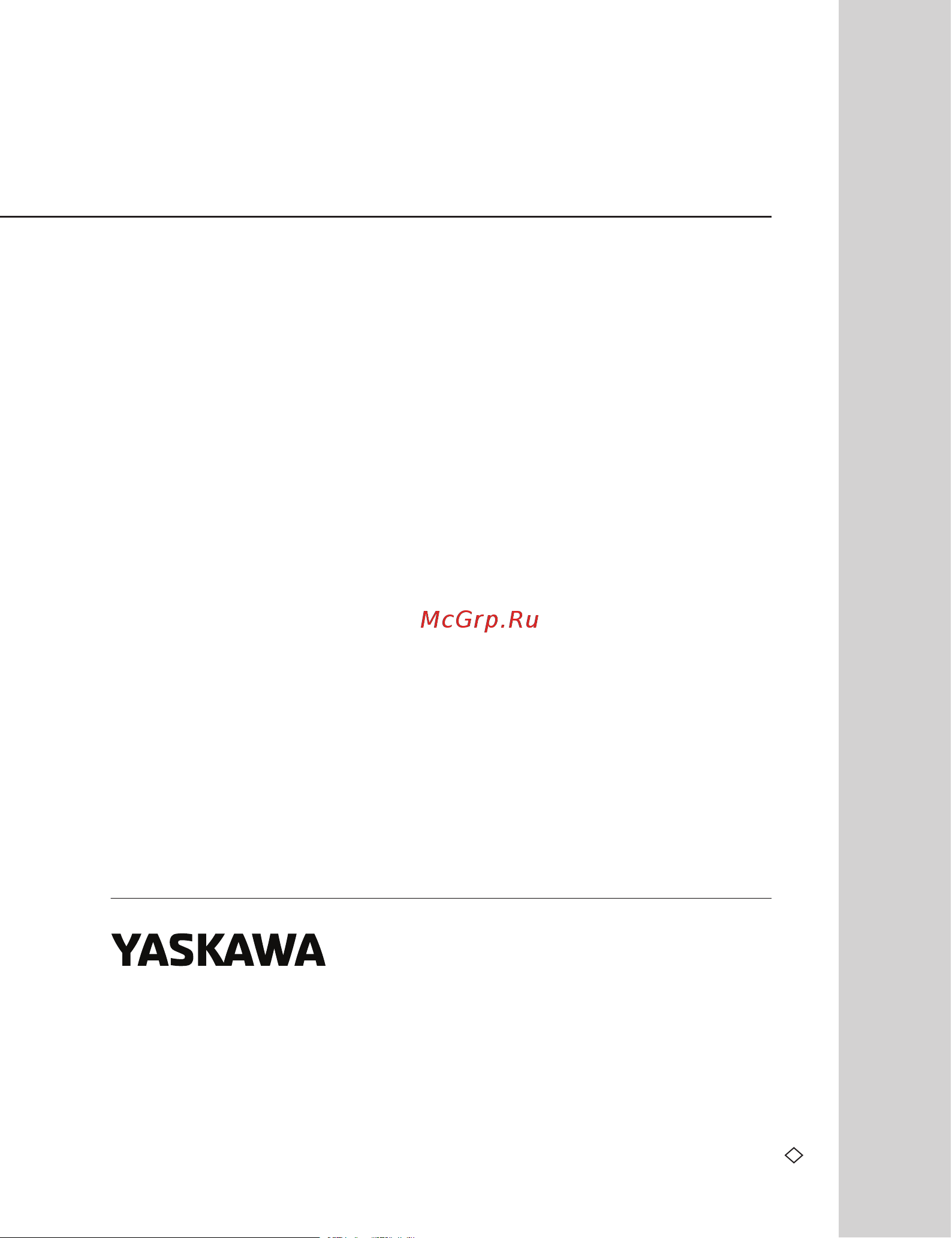 Yaskawa CIMR-VCBA0003HAA-0080 [42/42] Руководство torp c710606 15e