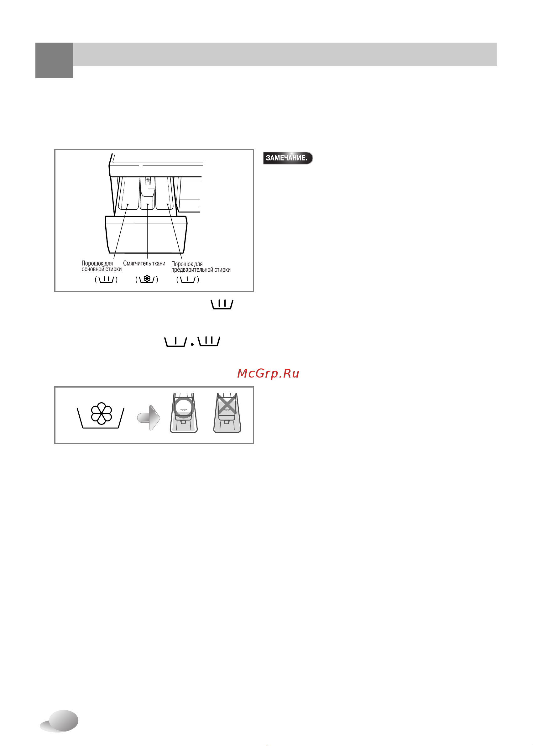 LG WD-12331(6)AD [13/30] Агрузка порошка