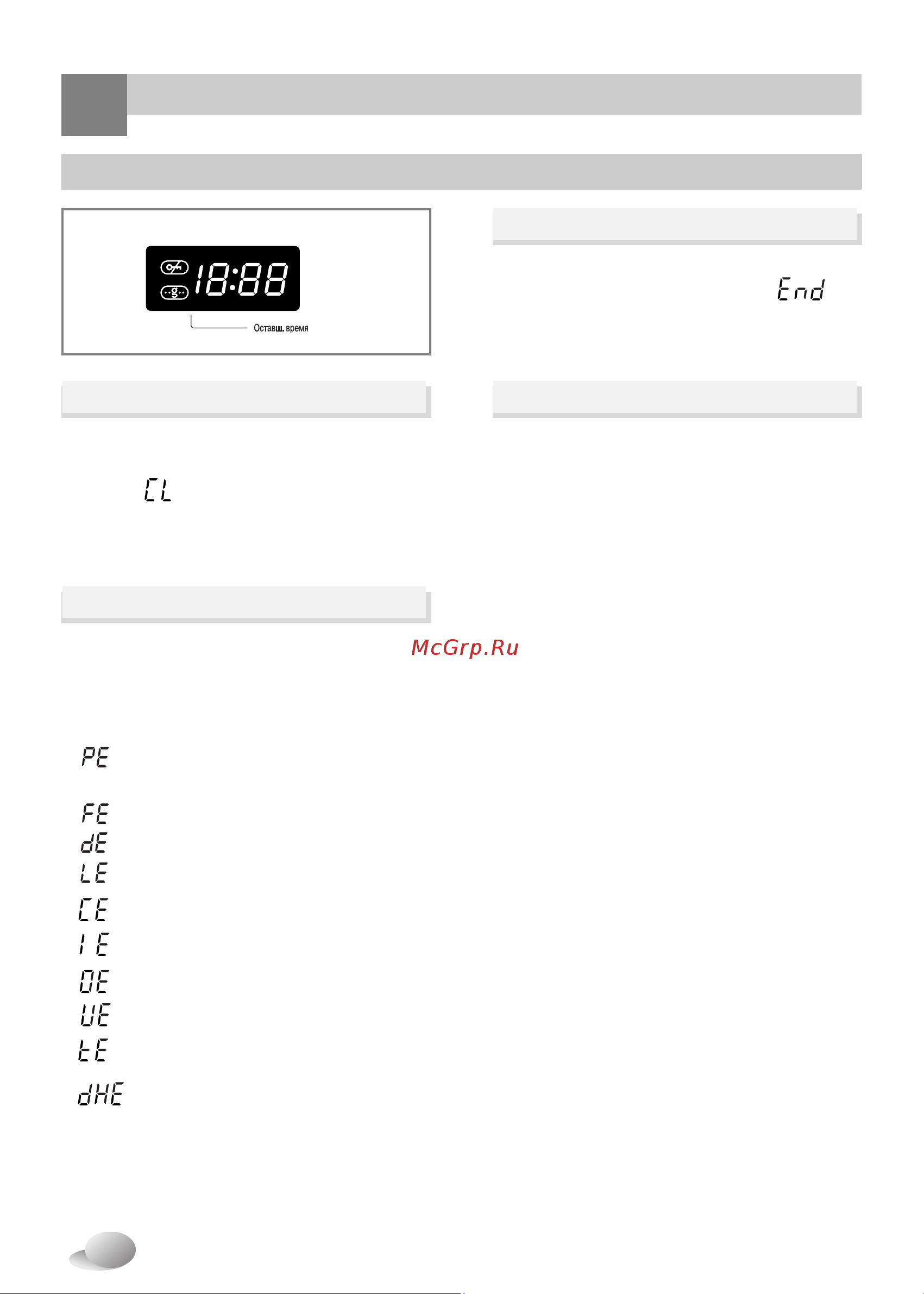 LG WD-12331(6)AD [23/30] Дисплей