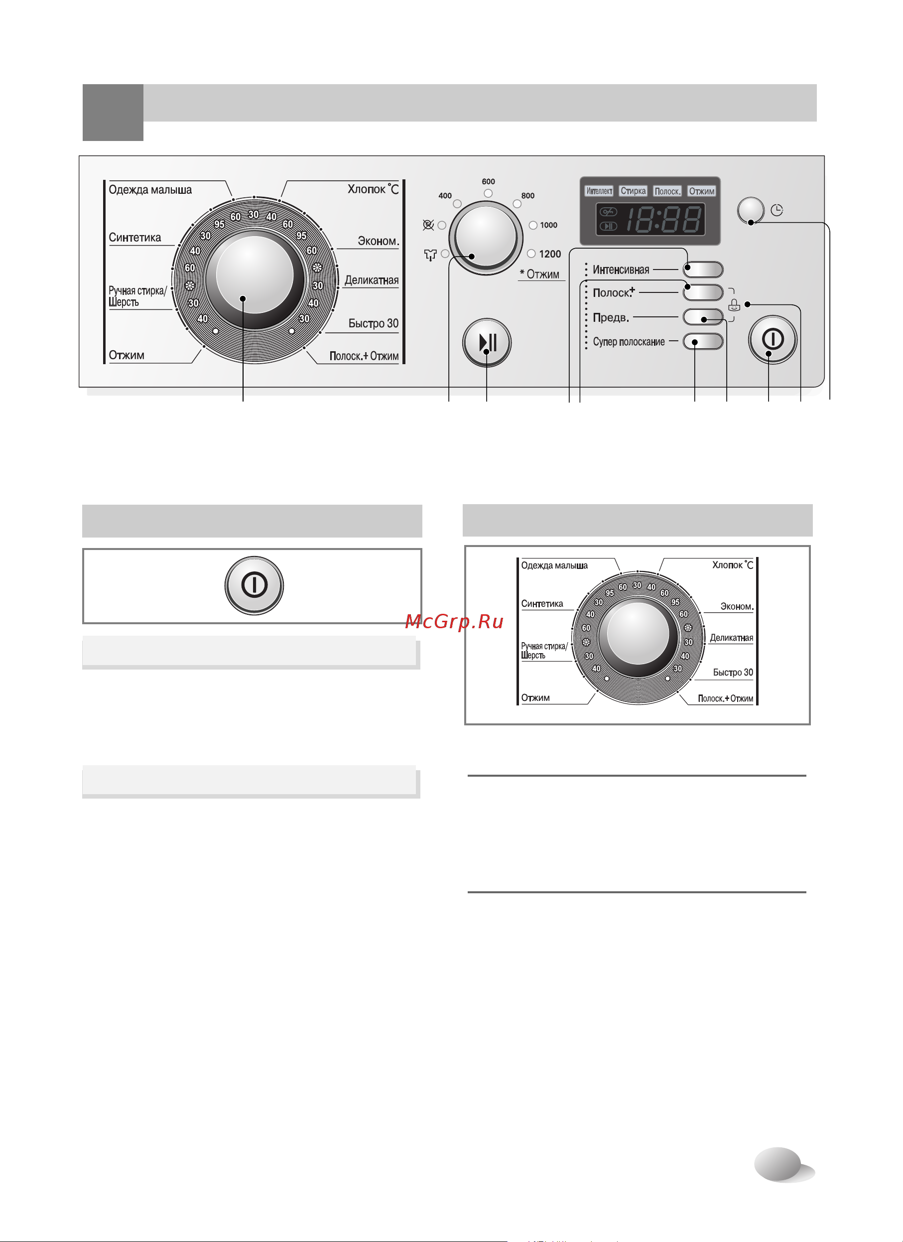 LG WD-1235(0…9)SDK [16/28] Питание