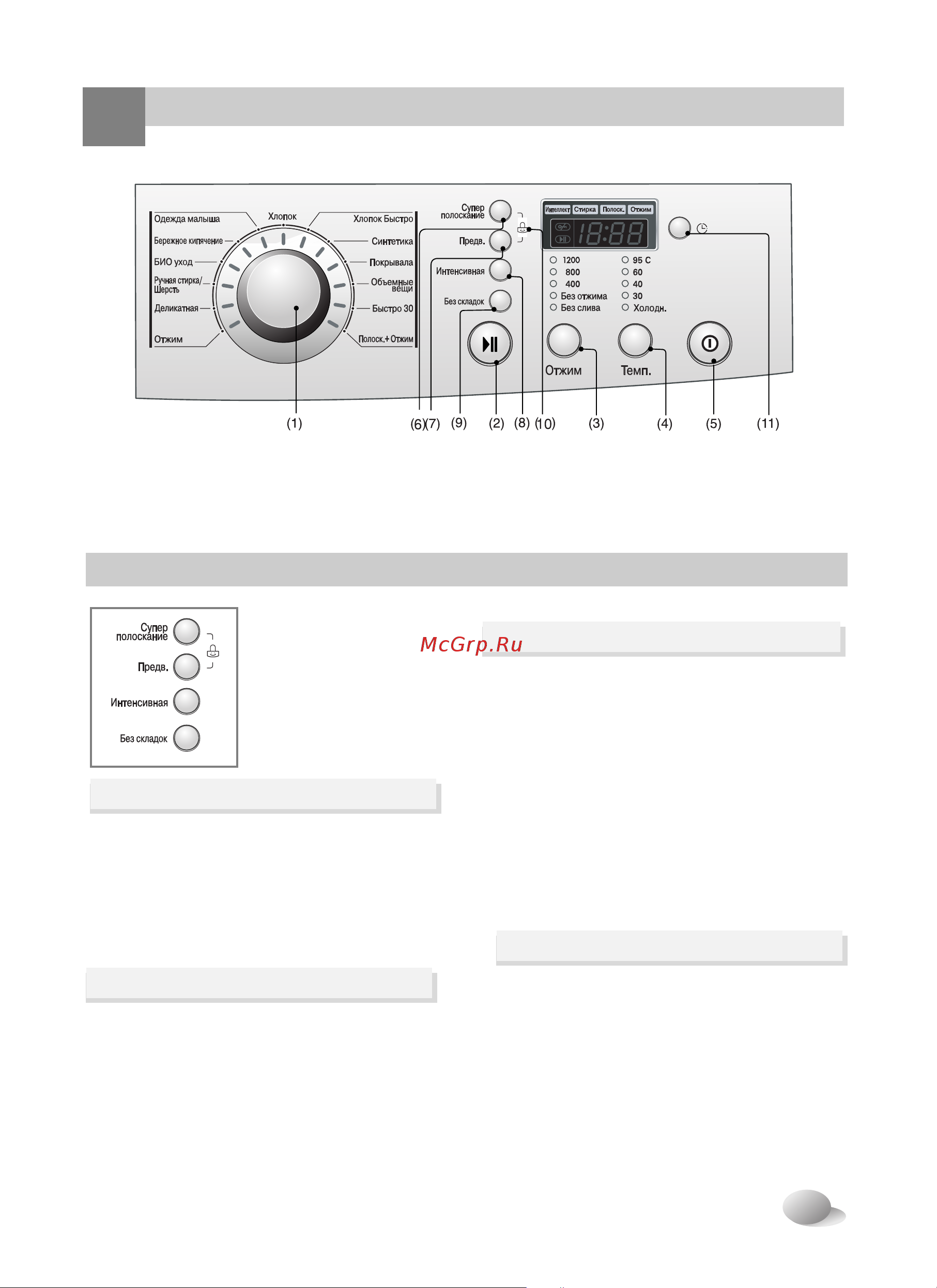 LG WD-1239(0…9)TDK [16/32] Спользование стиральной машины