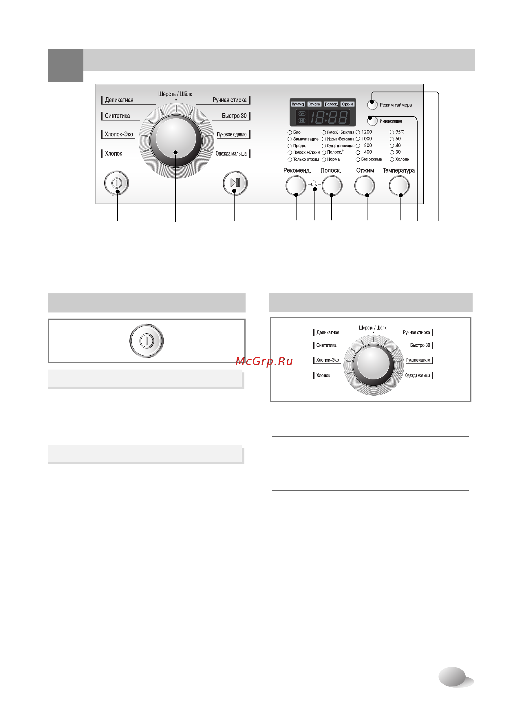 LG WD-1040(0…9)SDK [17/33] Питание