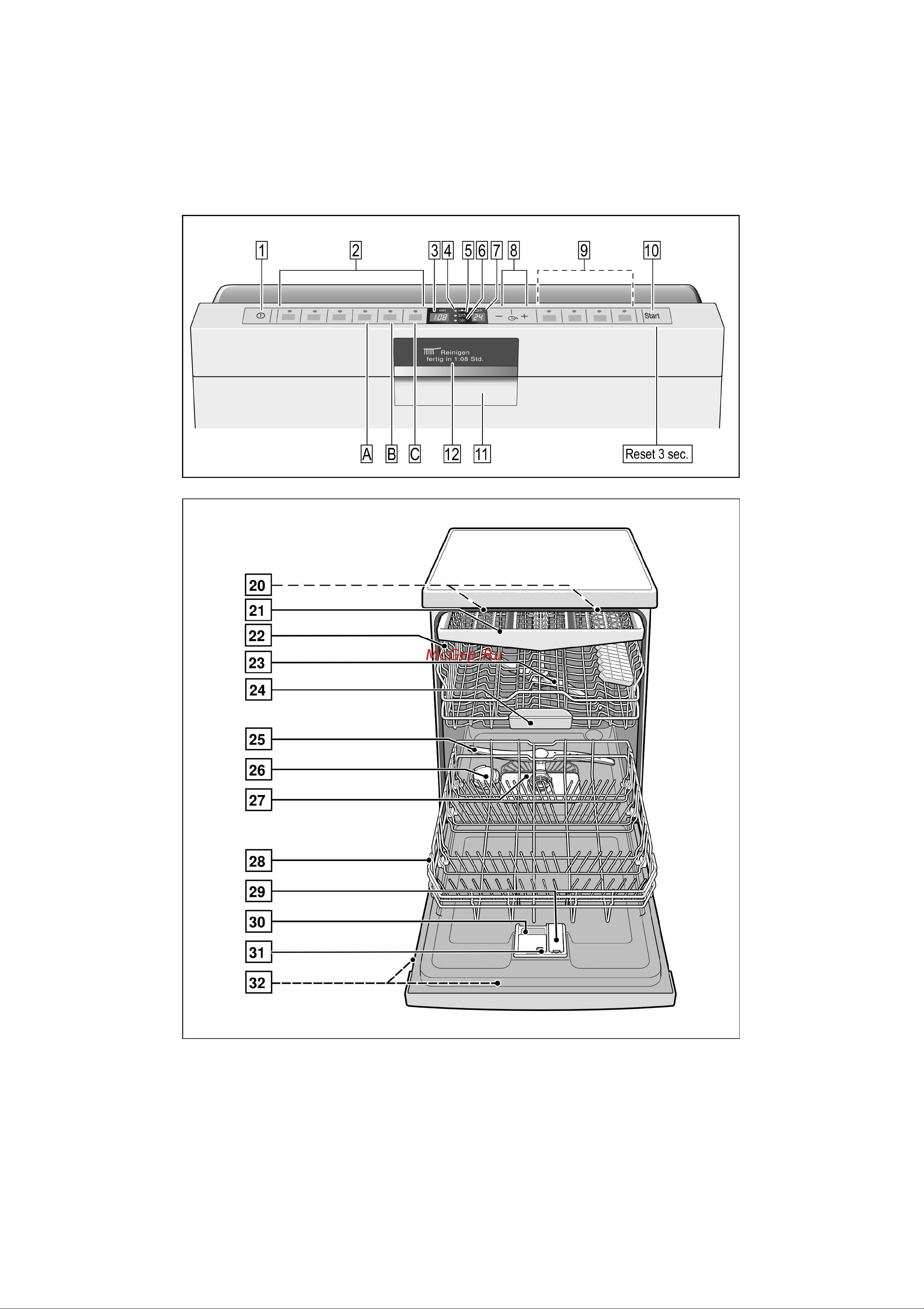 Bosch SMS 69T02EU Инструкция по эксплуатации онлайн [2/37] 32045