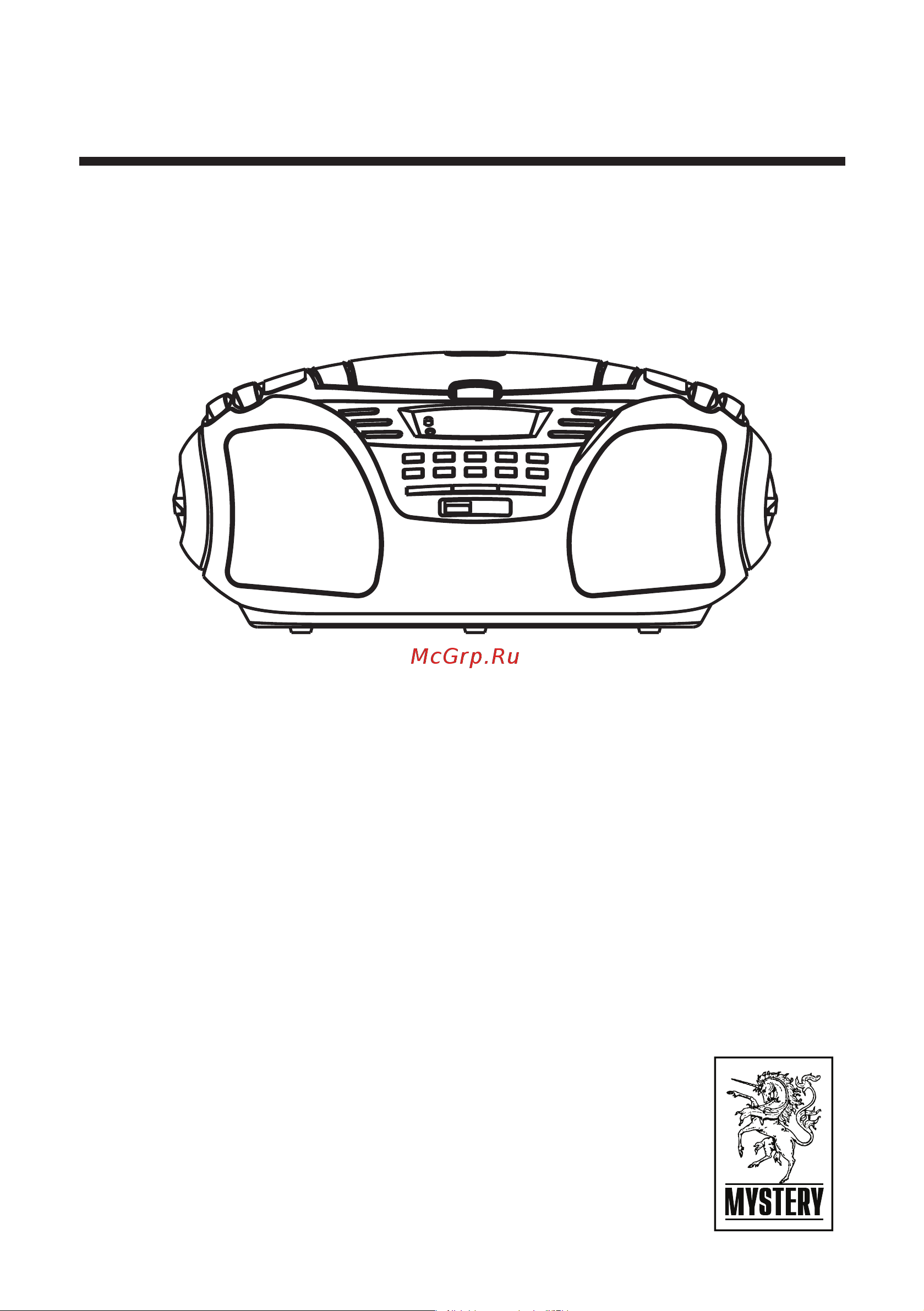 Mystery BM-6109U Инструкция по эксплуатации онлайн