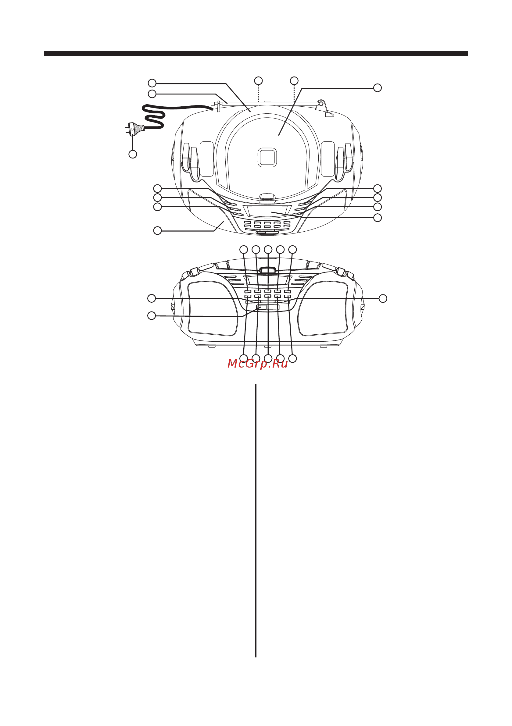 Mystery BM-6109U [3/9] Управление