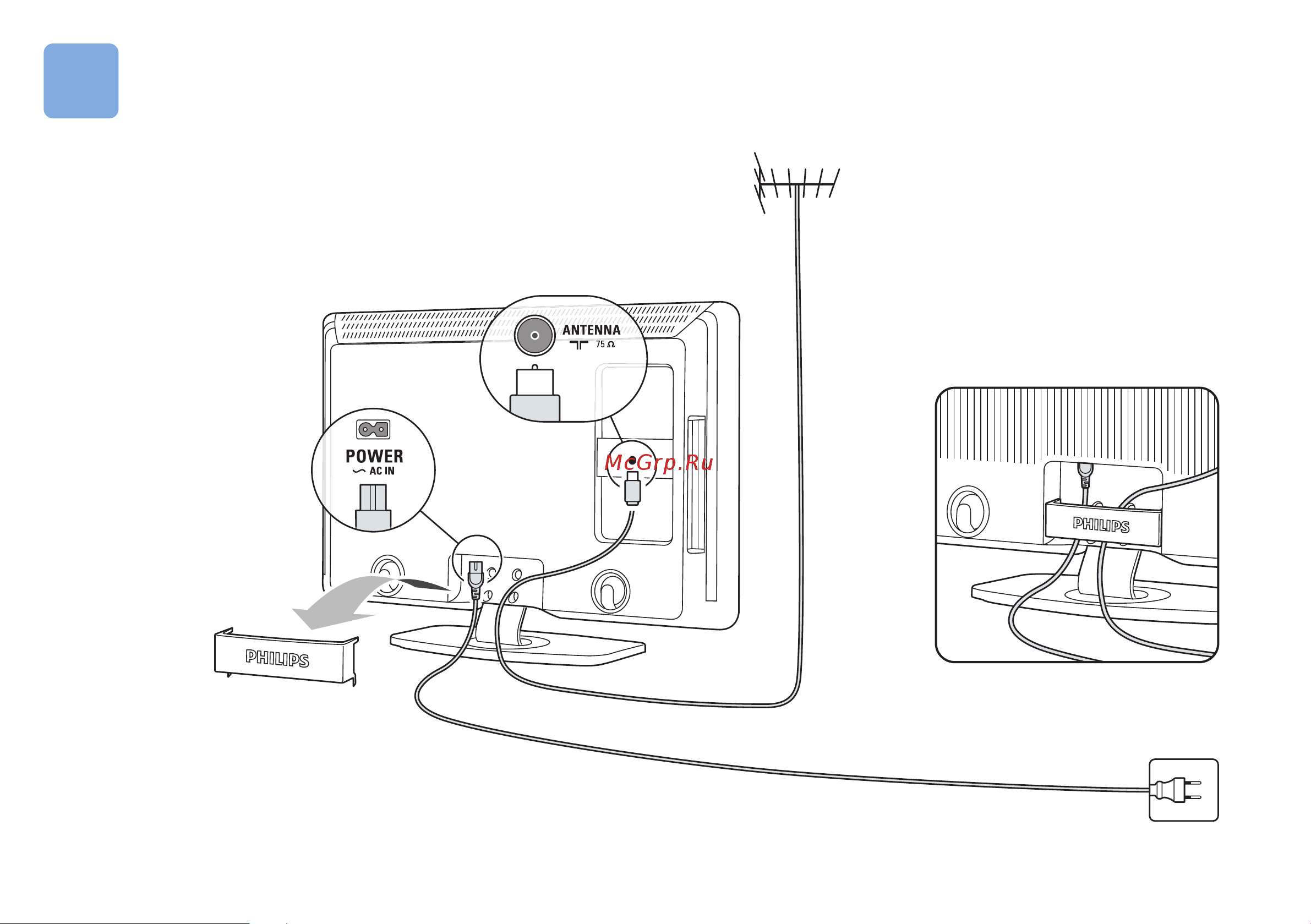 Philips 32PFL9604H Краткое руководство онлайн [3/8] 37857