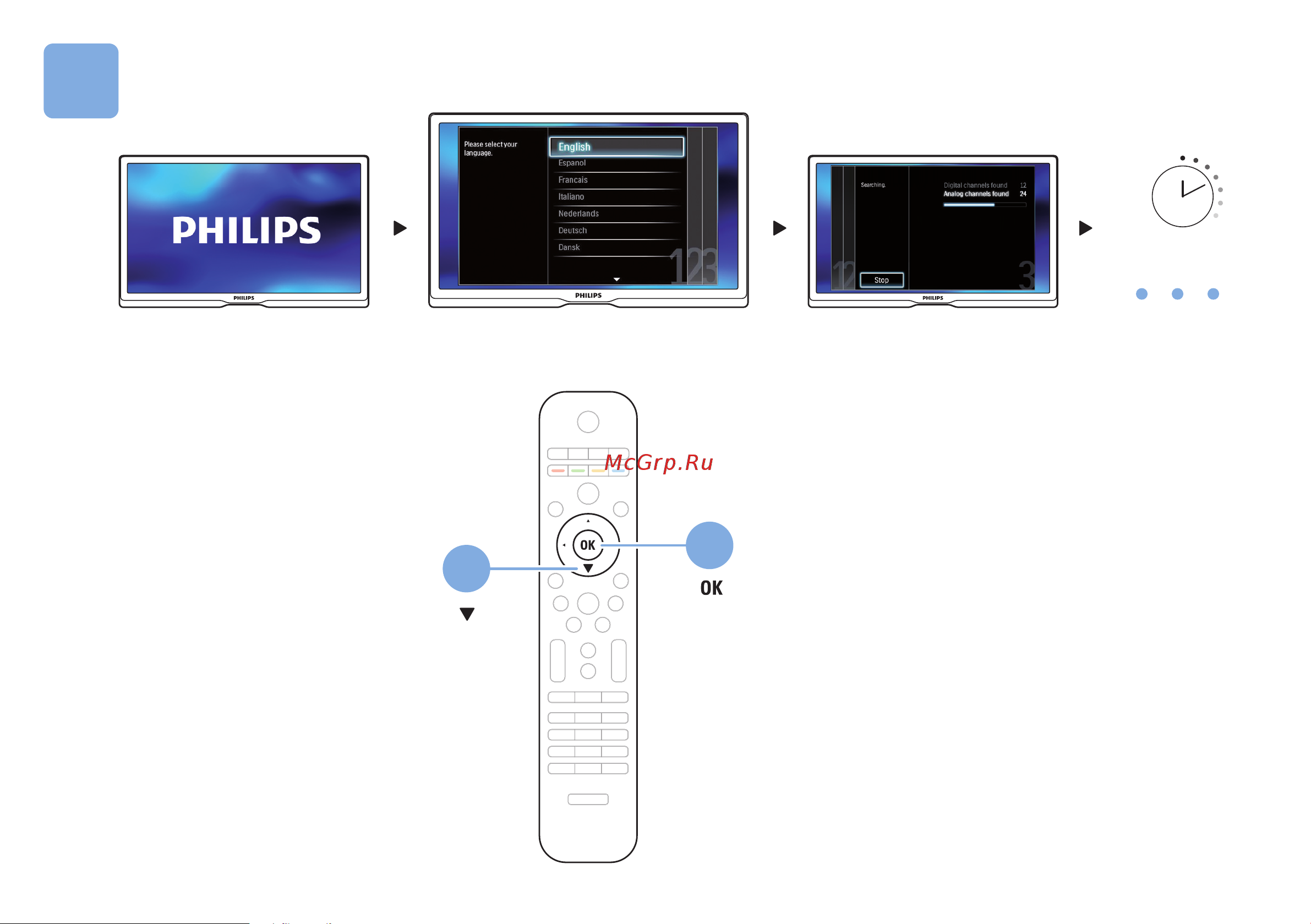 Philips 32PFL9604H Краткое руководство онлайн [4/8] 37857
