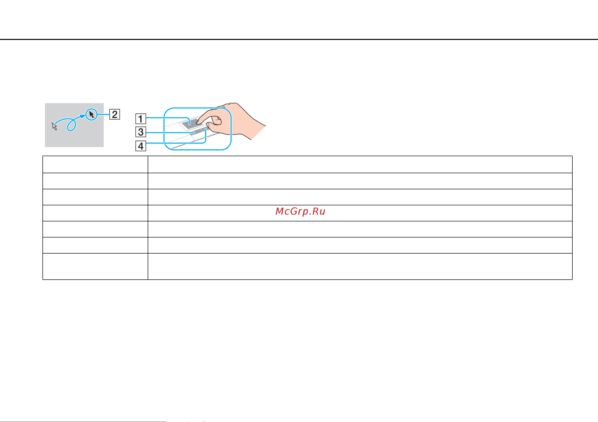 Sony VPCB11X9E/B [33/206] Using the touch pad