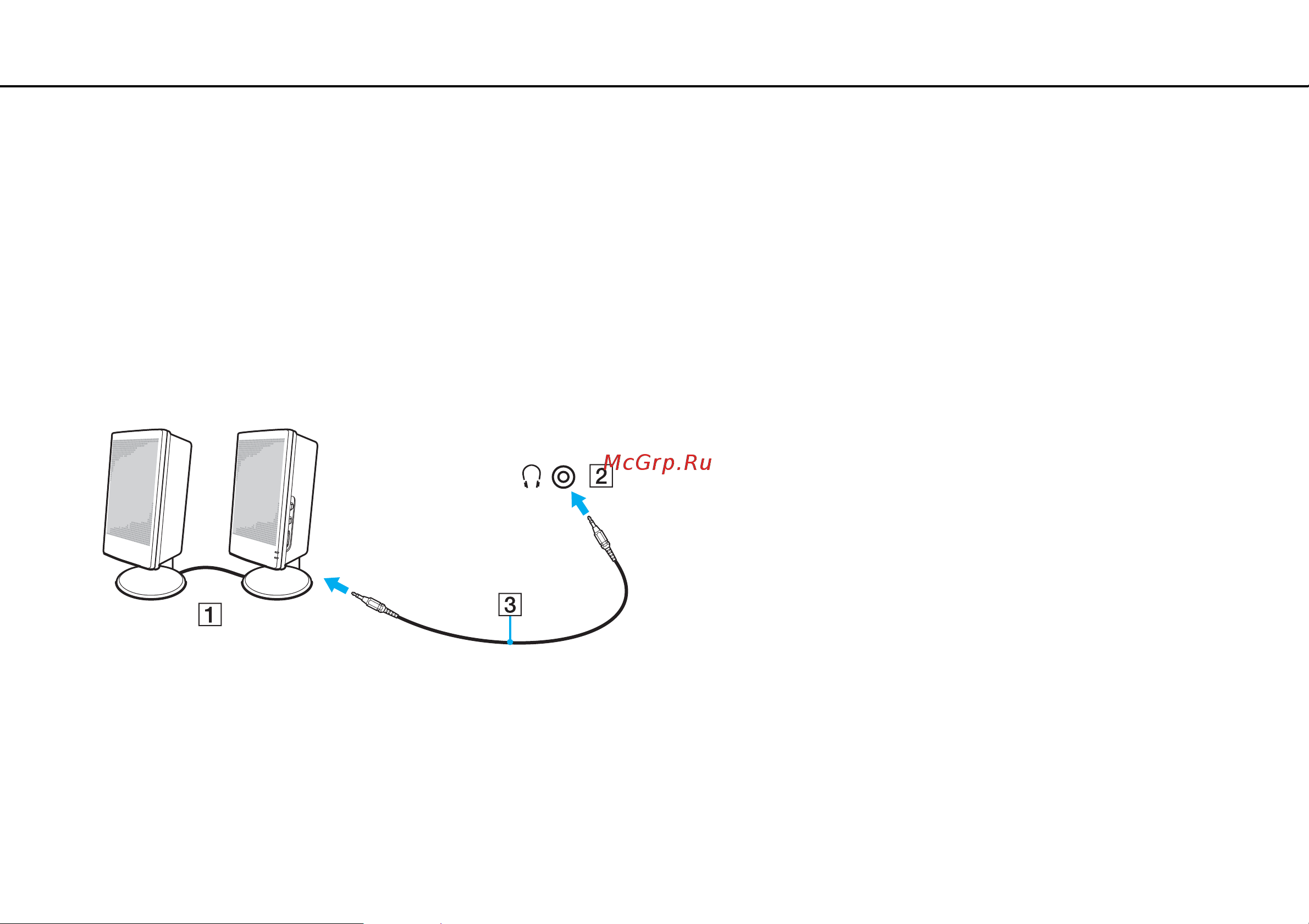 Sony VPCB11X9E/B [97/206] Connecting external speakers or headphones