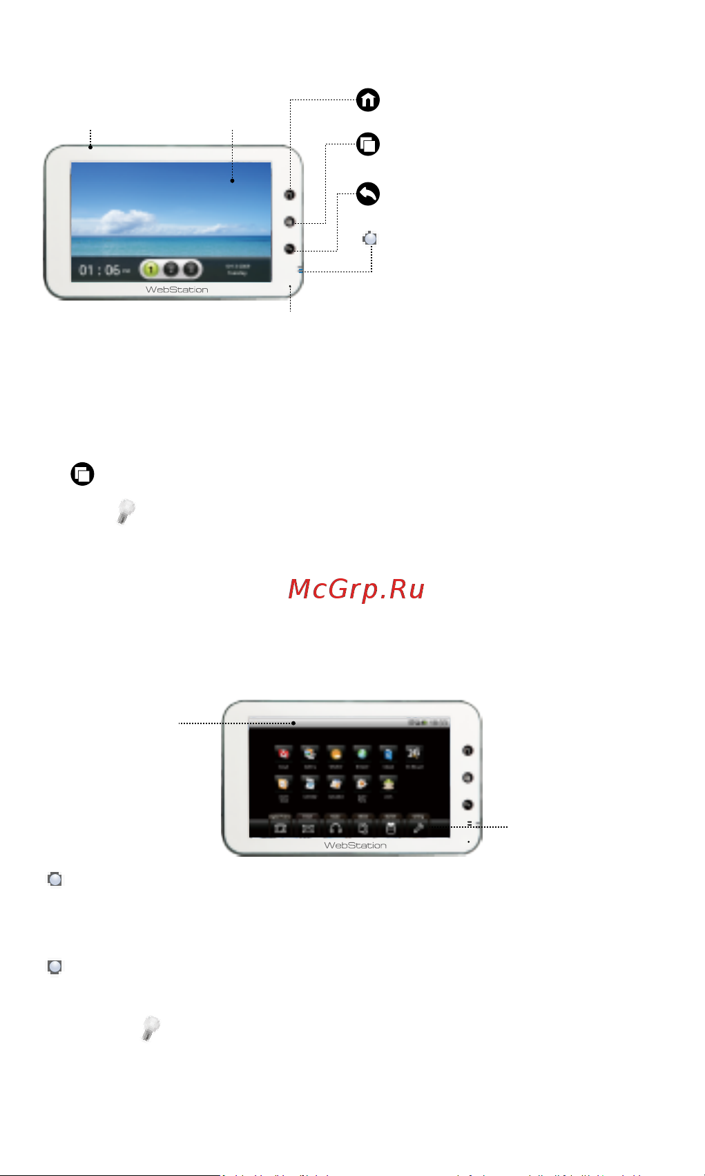 Camangi WebStation [3/8] Basic functions