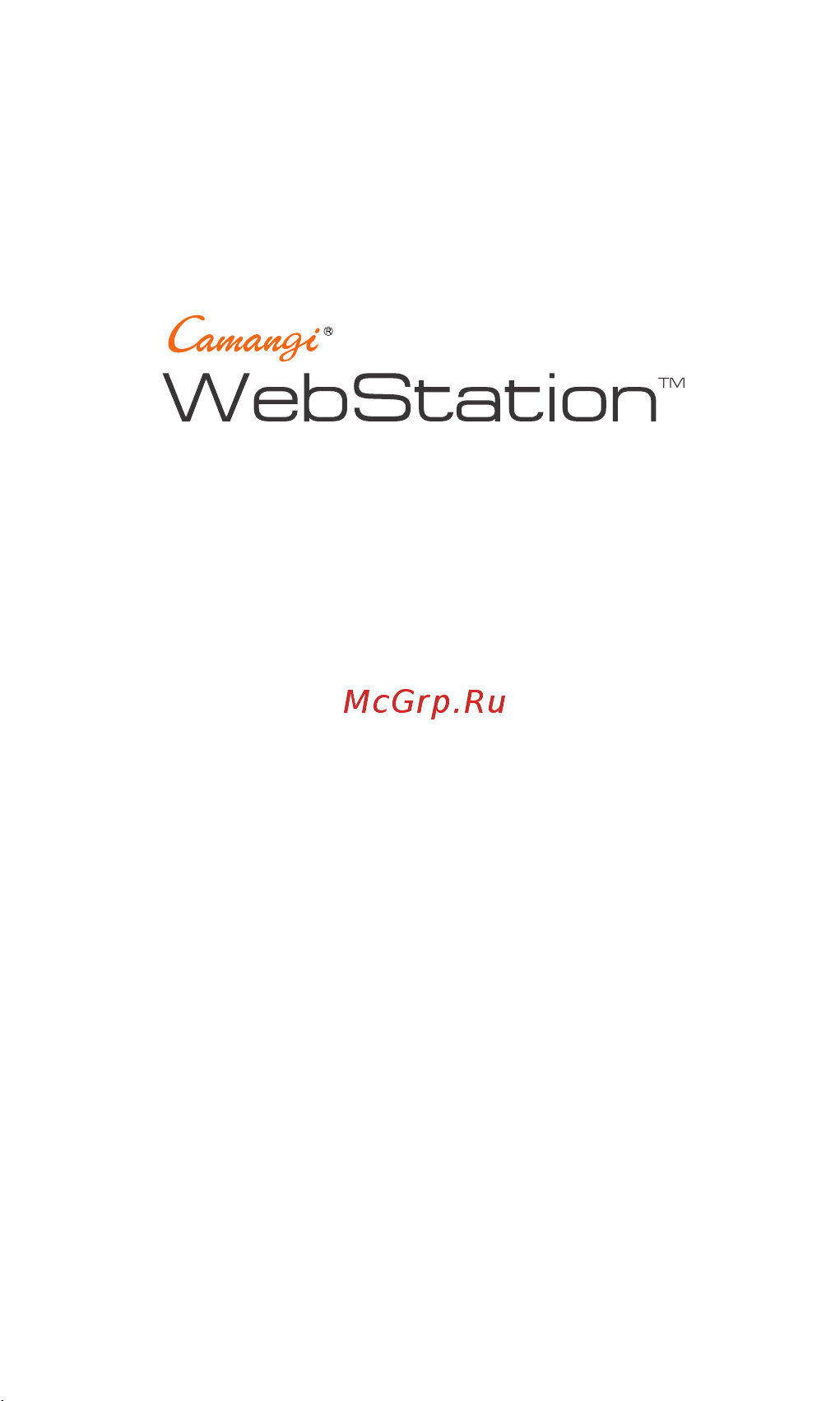 Camangi WebStation 2 WebStation Important Product Information онлайн