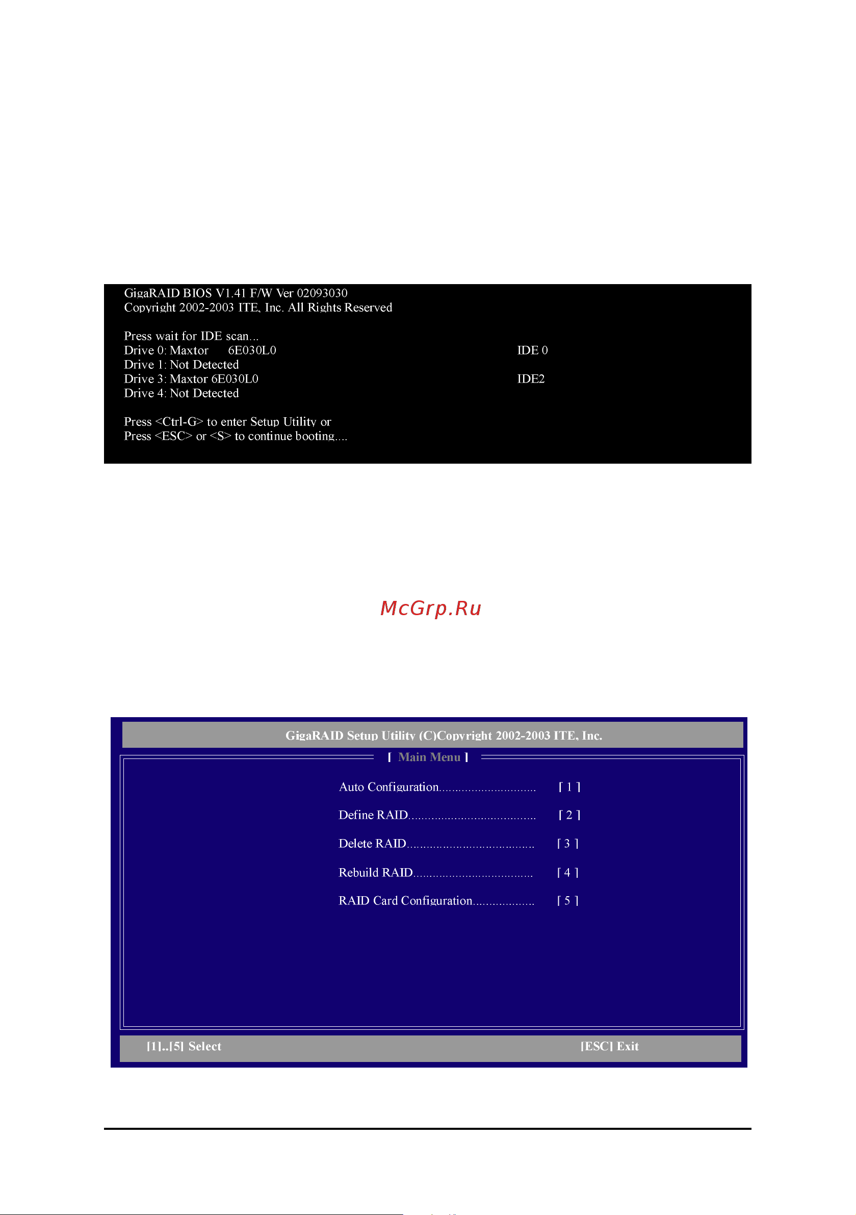 Gigabyte GA-8I915P-G   (rev. 2.x) [5/18] 3 configuring raid set in raid bios