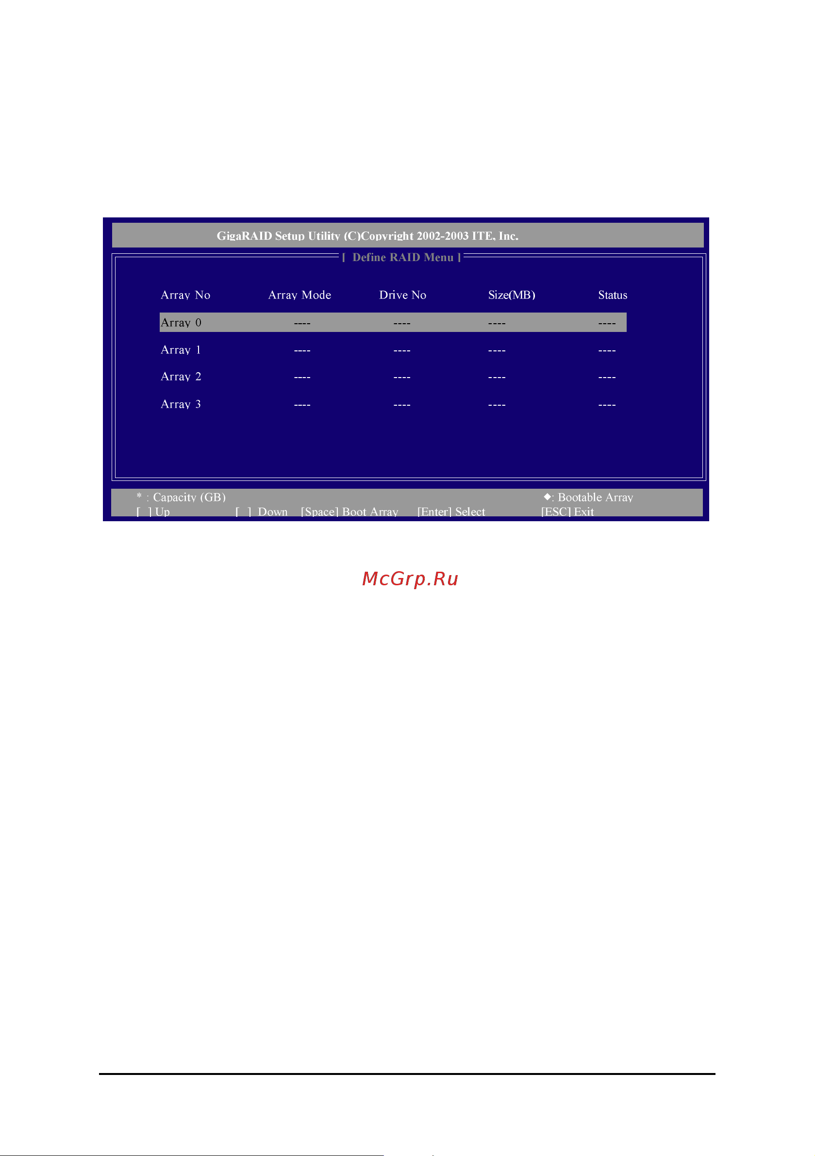 Gigabyte GA-8I915P-G   (rev. 2.x) Configuring IDE RAID Hard Drive онлайн [7/18] 44265
