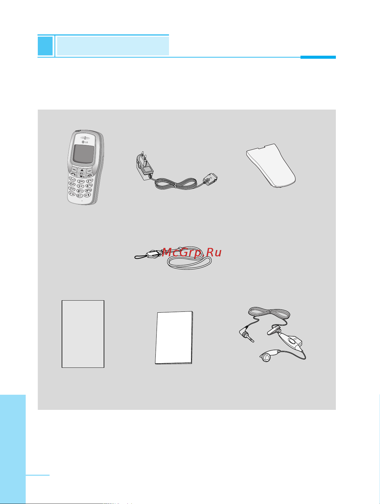 LG W3000 [12/210] Аксессуары