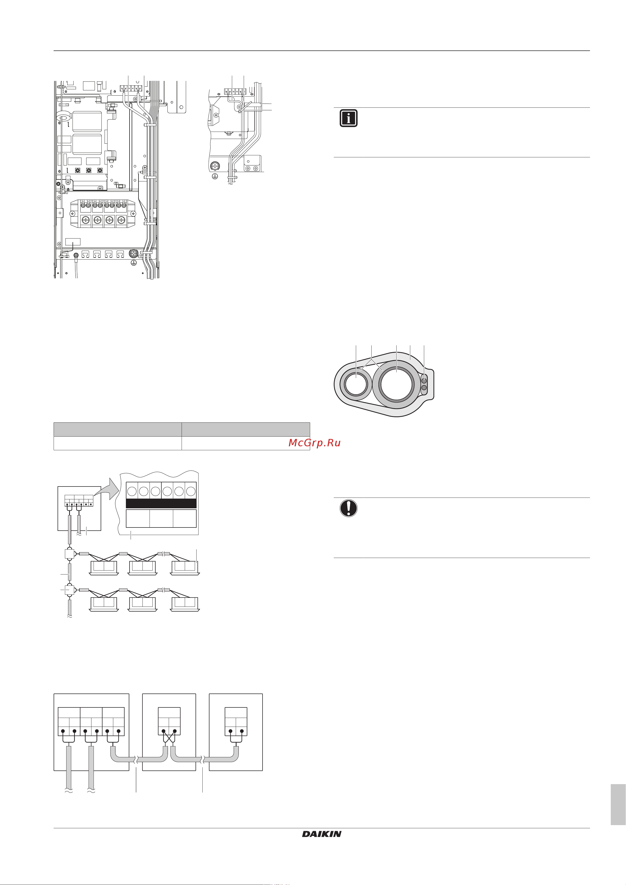 Daikin RXYTQ14U7YF [27/44] Electrical installation