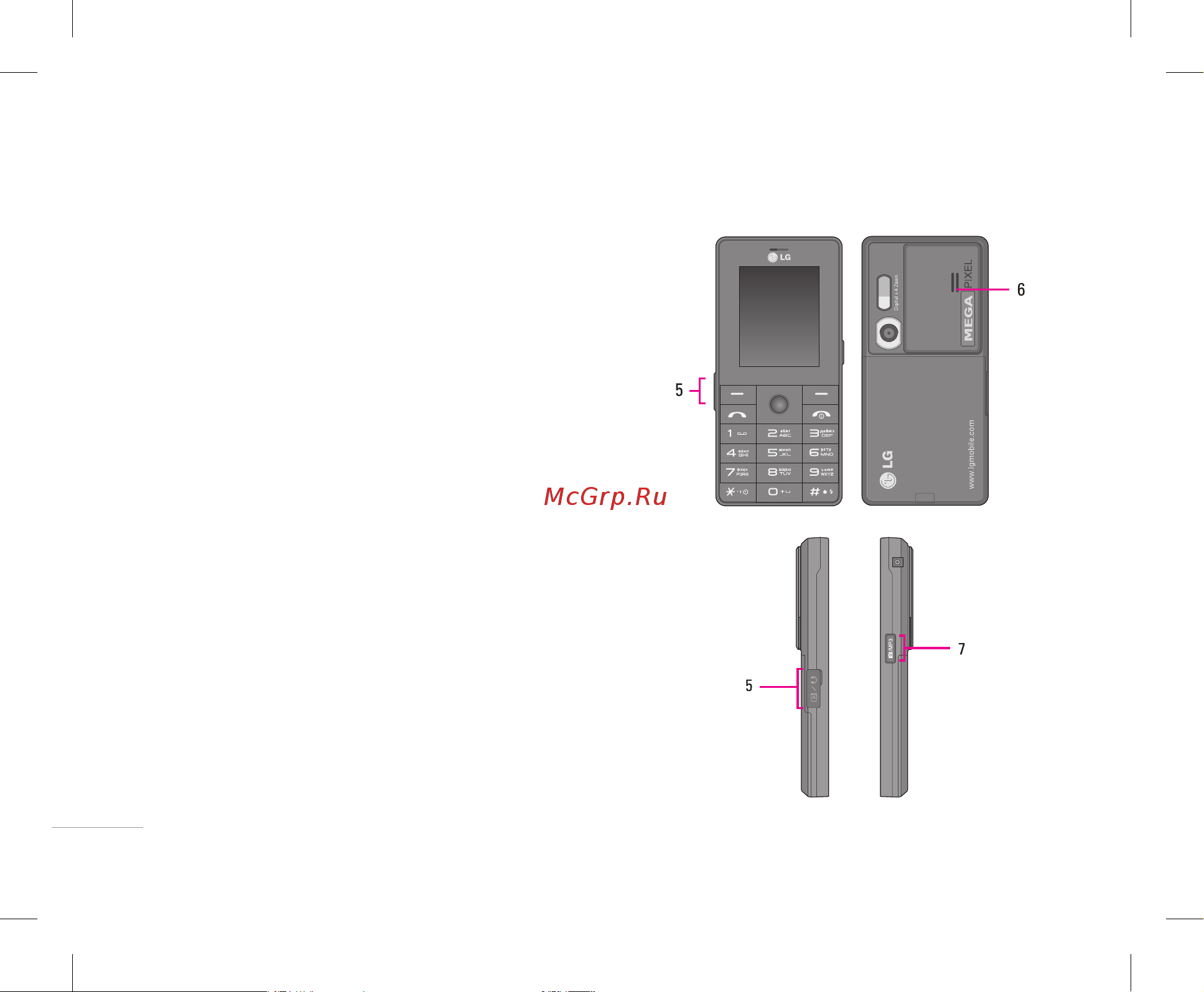 LG KG320 [15/177] Функции kg320