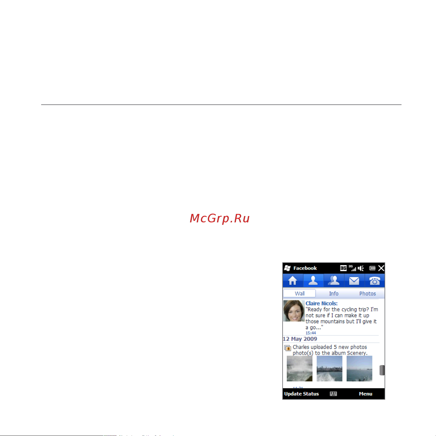 HTC Touch2 Mega T3333 [182/227] Facebook